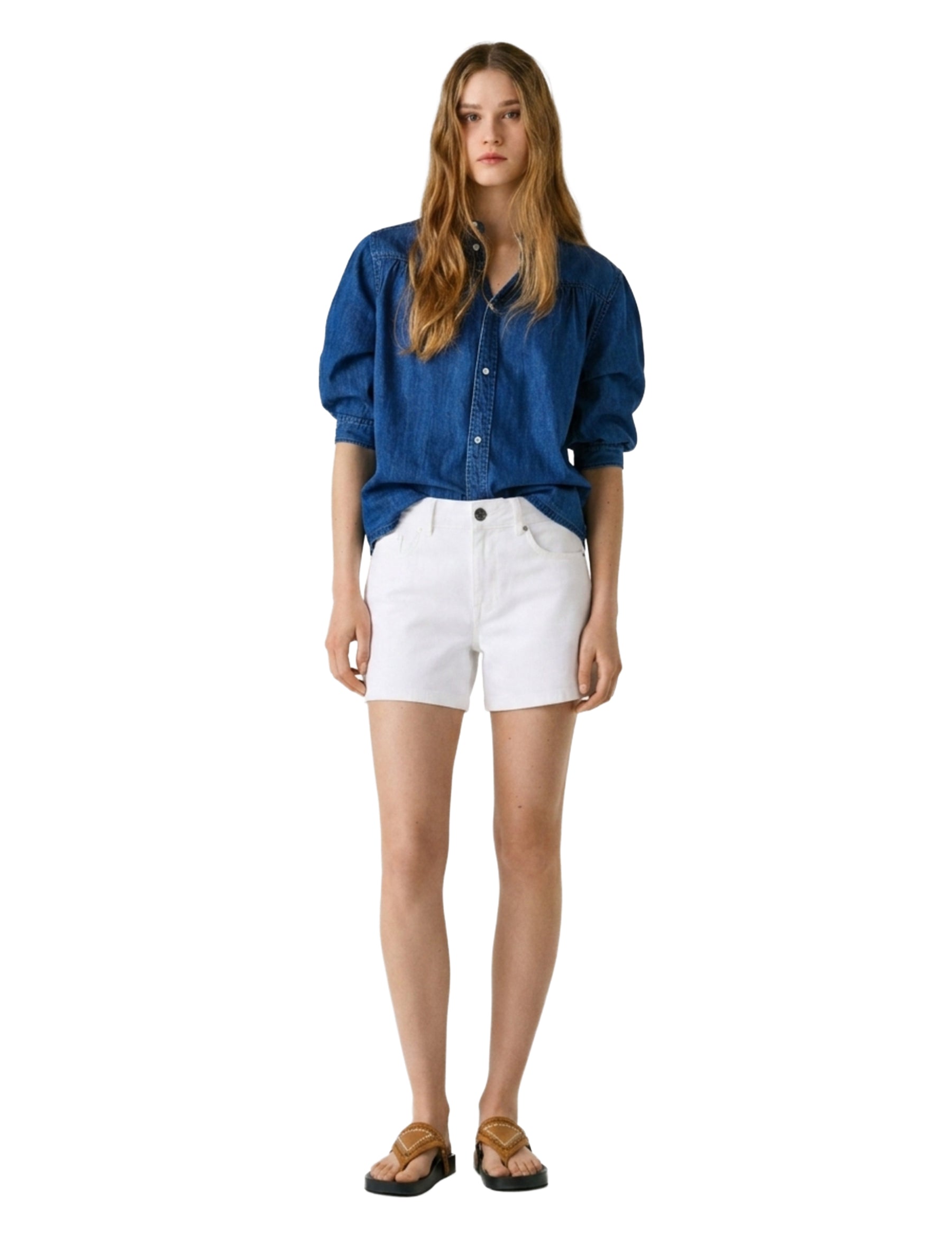 Shorts Bianco Pepe Jeans