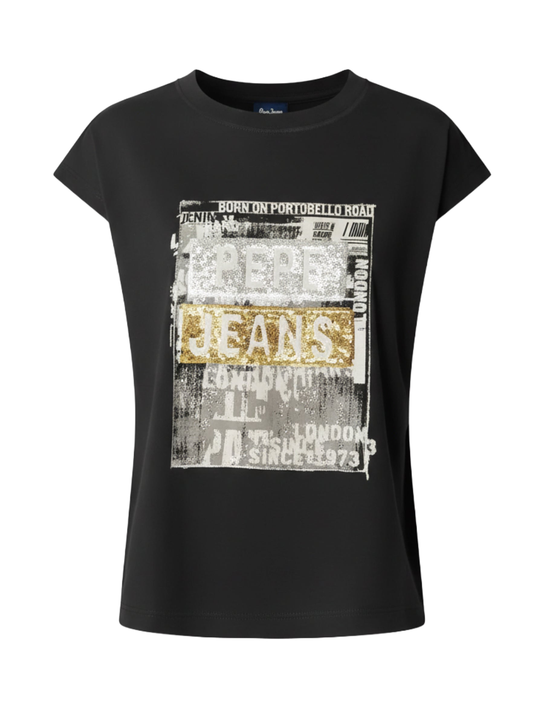 T-shirt Nero Pepe Jeans