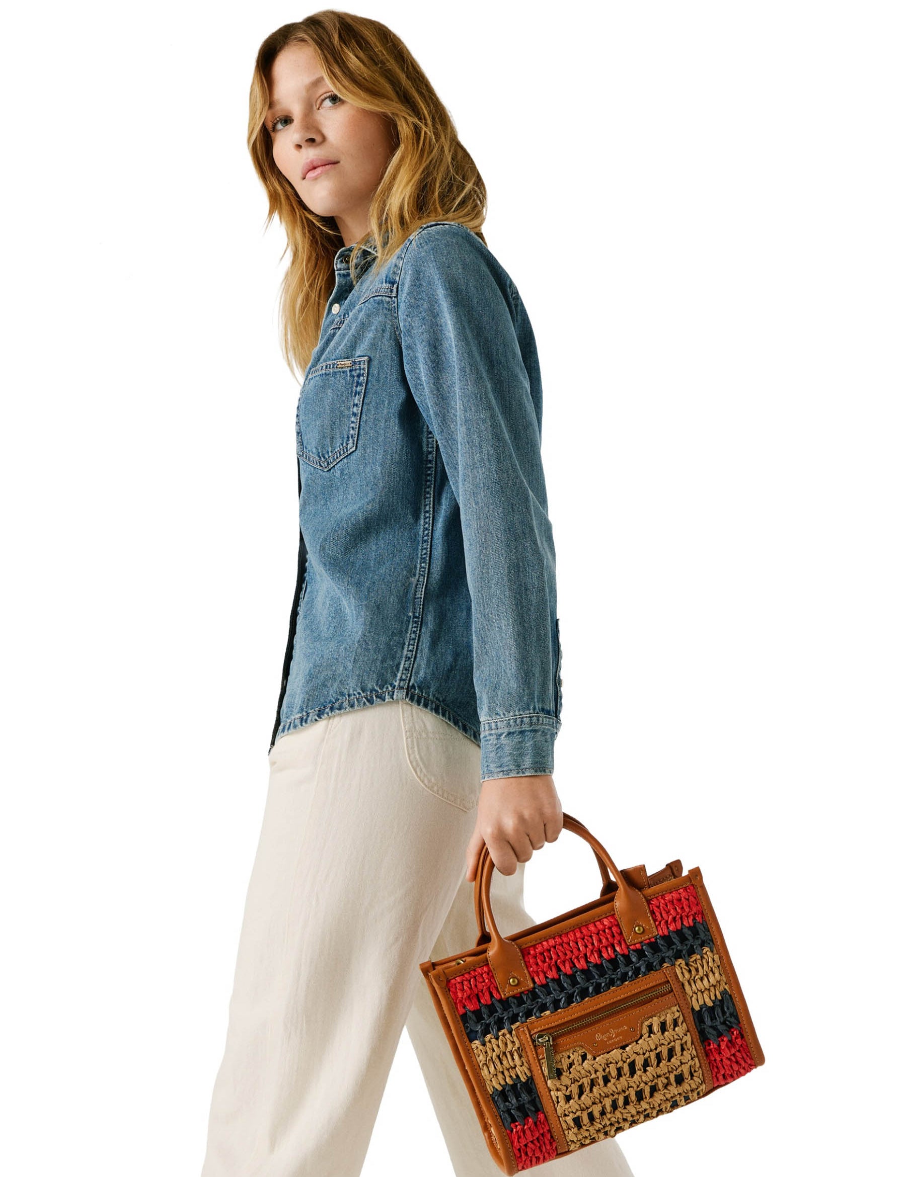 Borse a mano Marrone Pepe Jeans
