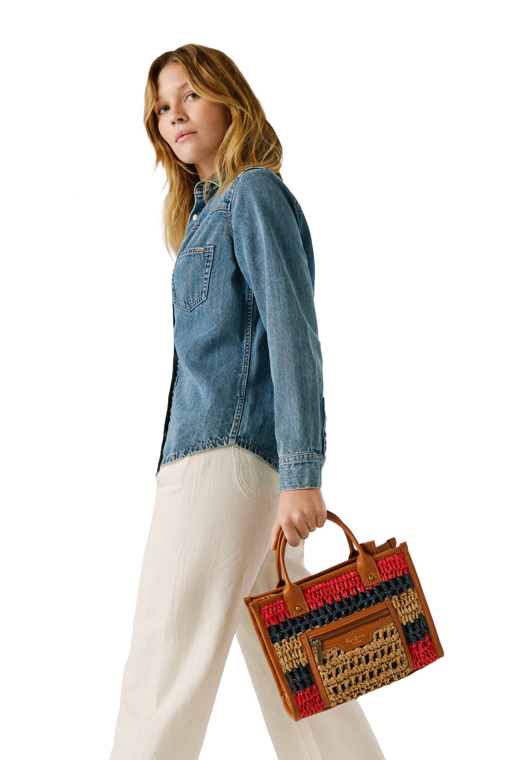 Borse a mano Marrone Pepe Jeans