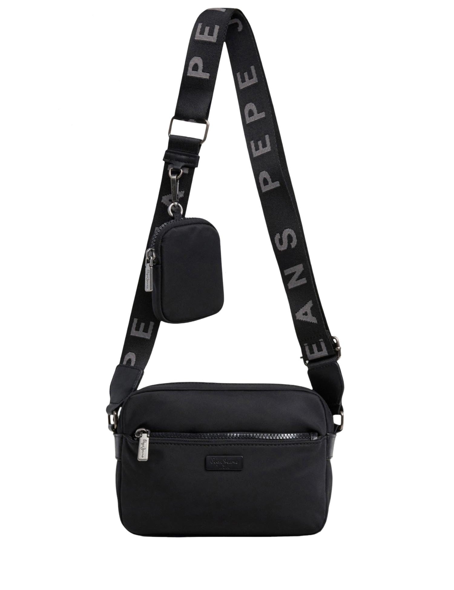 Tracolla Nero Pepe Jeans