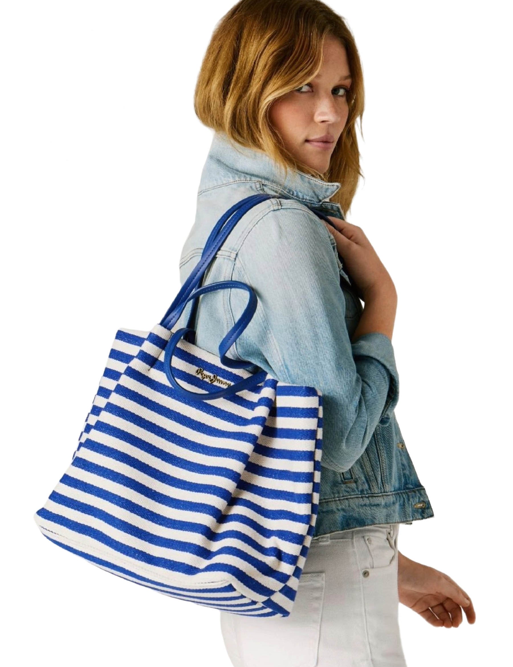 Borse a spalla Blu Pepe Jeans