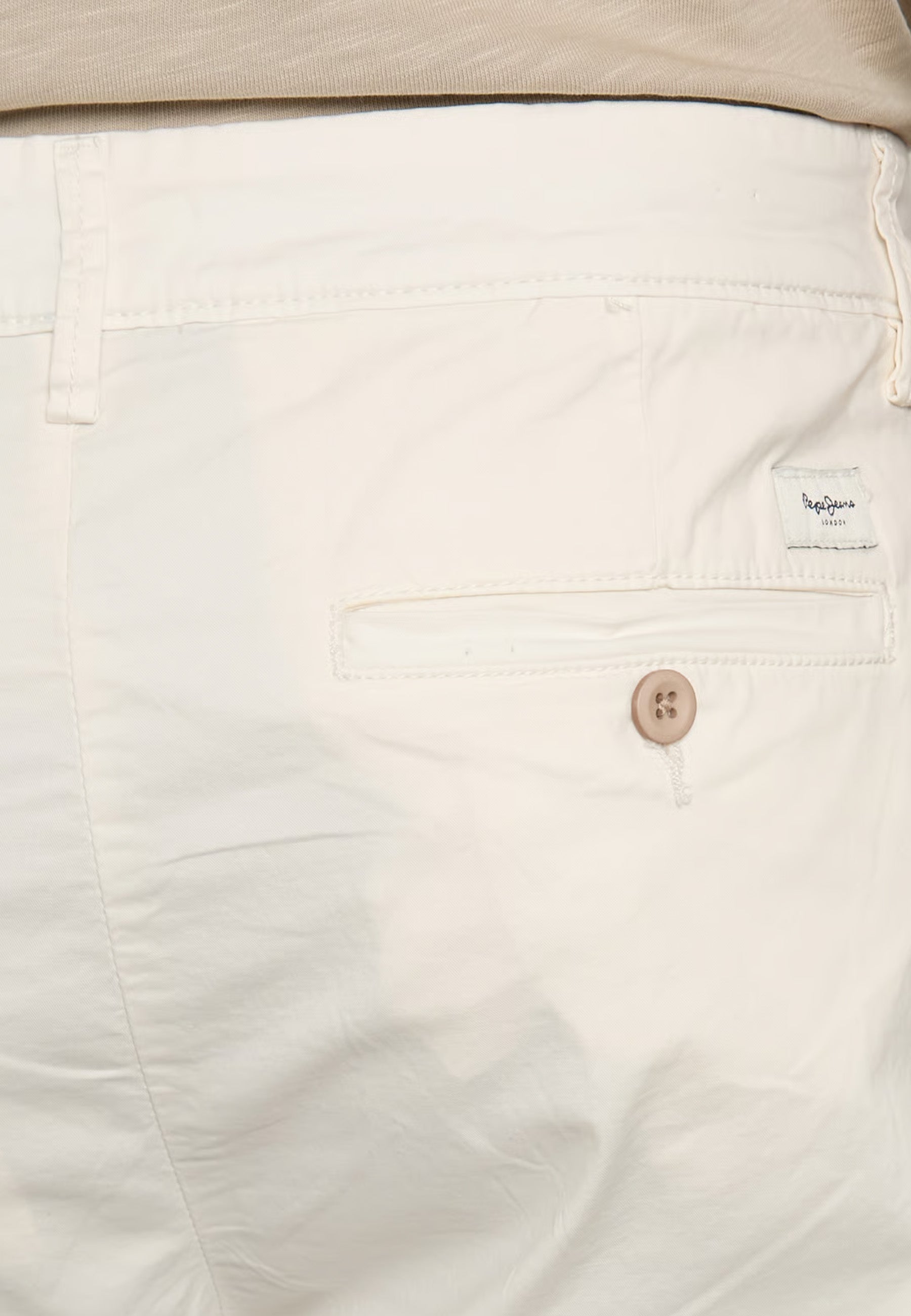 Pantaloni Bianco Pepe Jeans