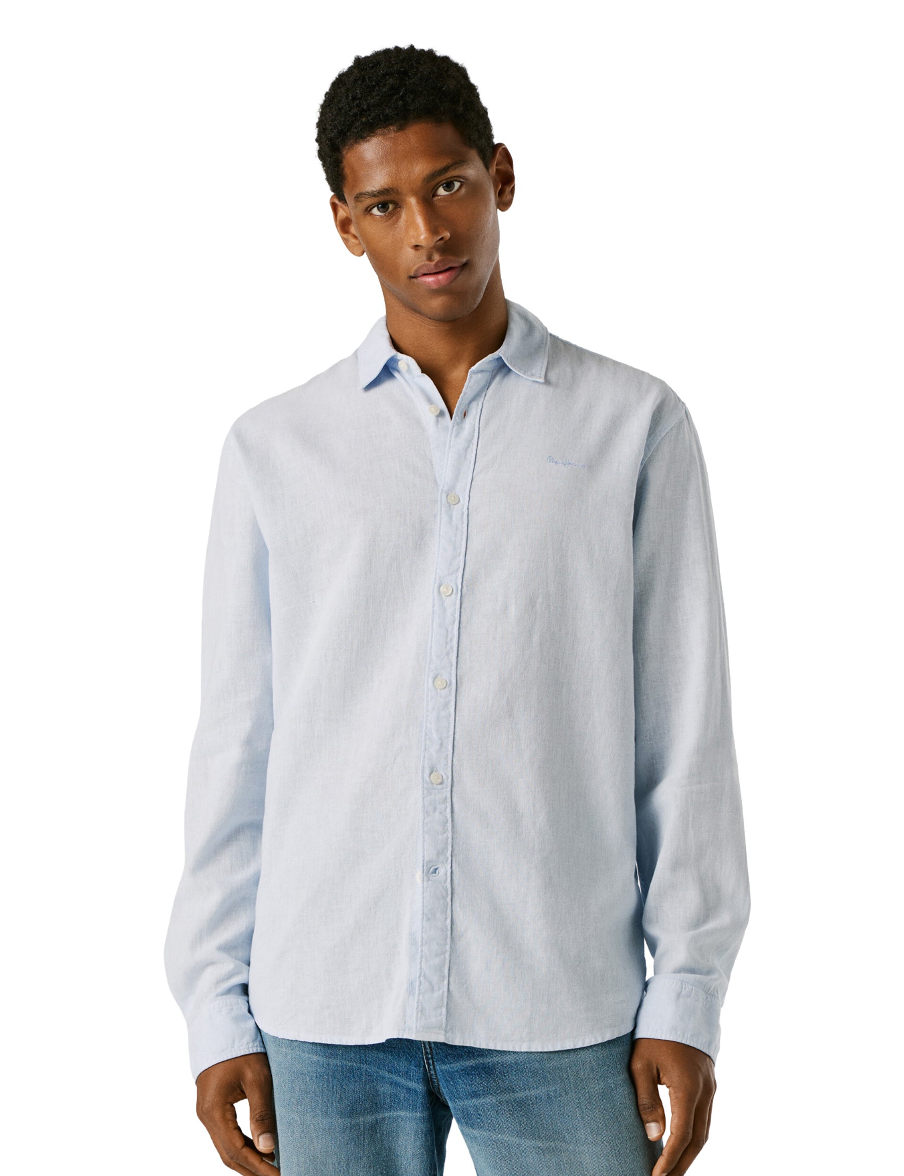 Camicie Celeste Pepe Jeans