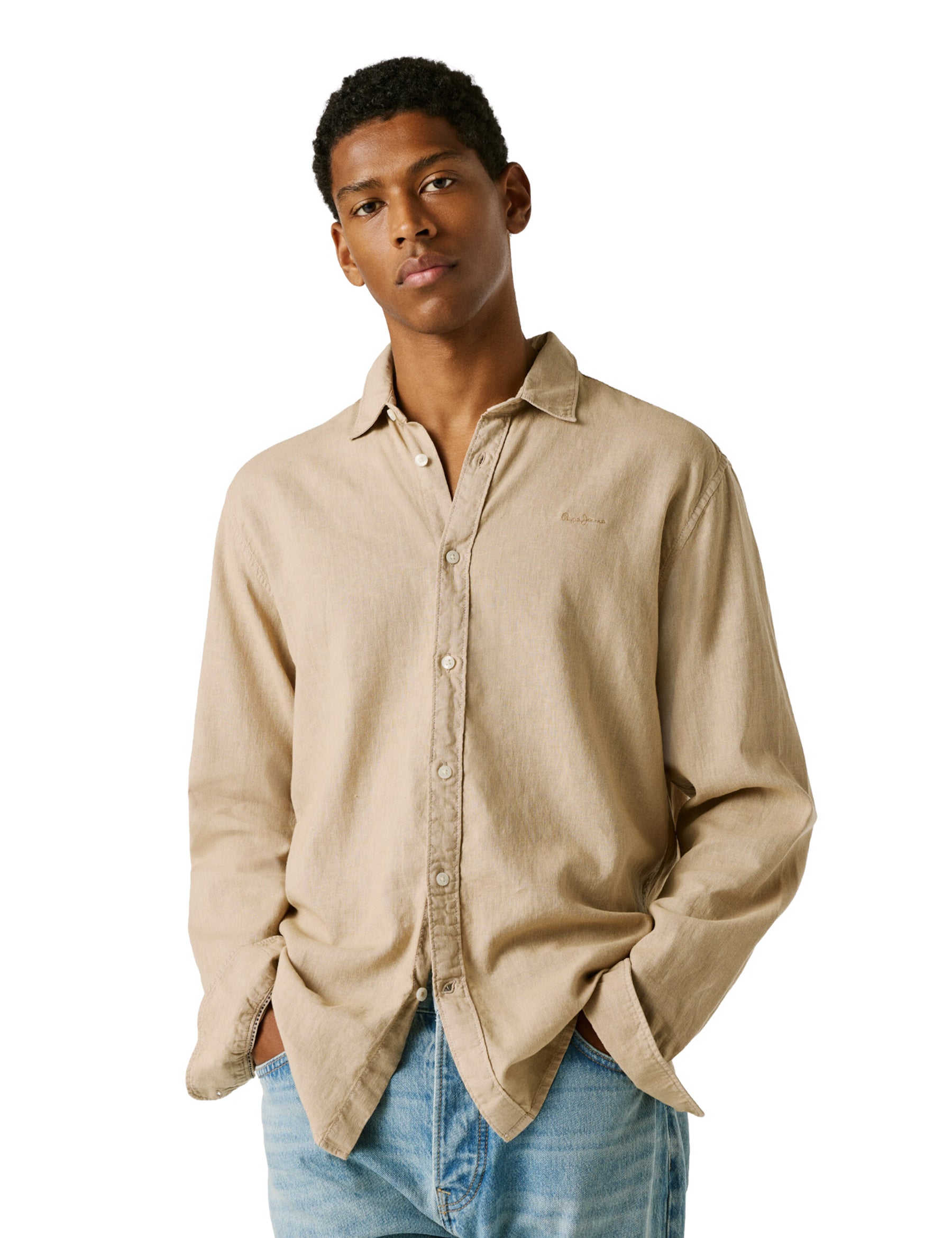 Camicie Beige Pepe Jeans