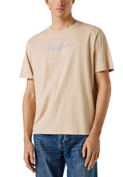 T-shirt Beige Pepe Jeans
