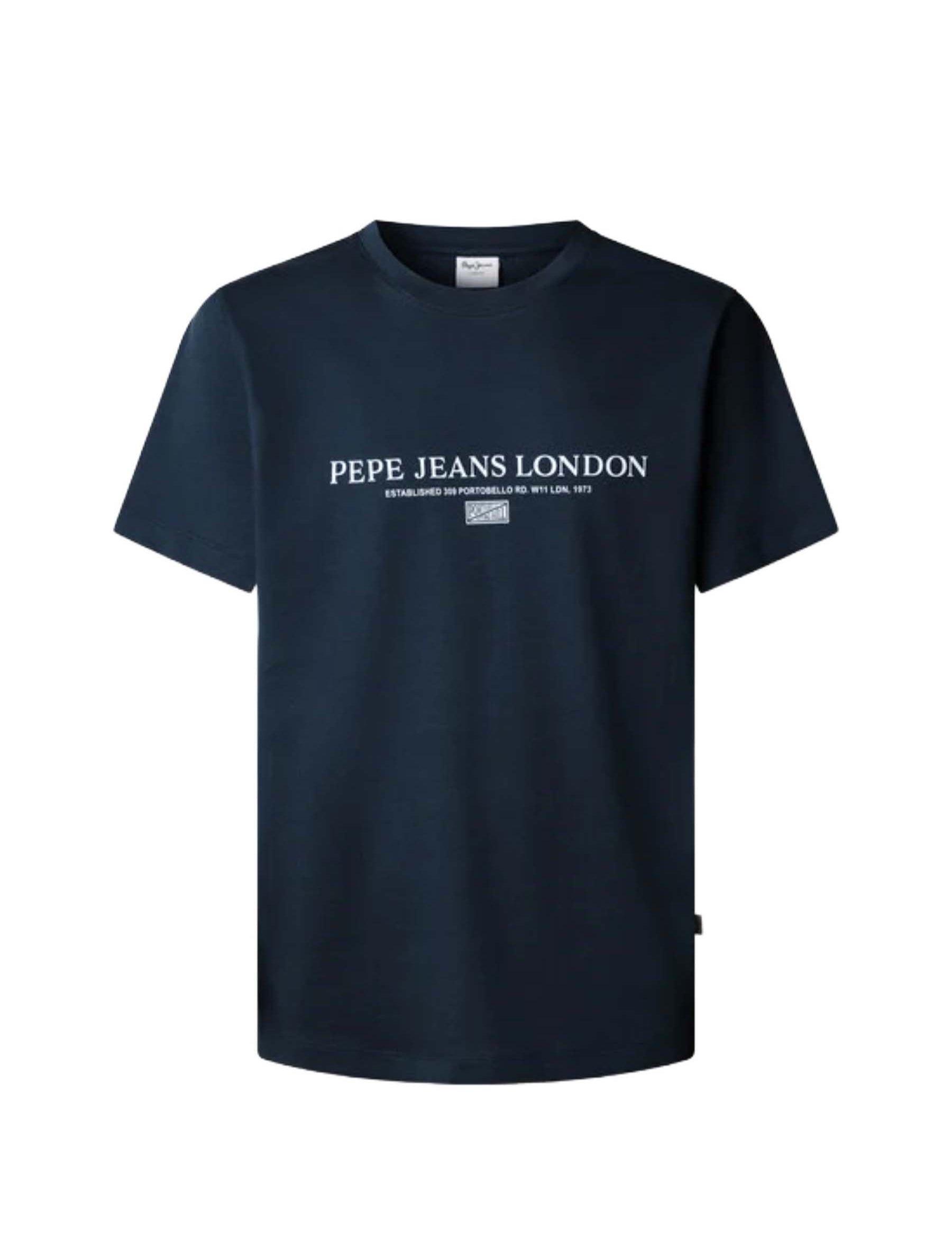 T-shirt Blu Pepe Jeans