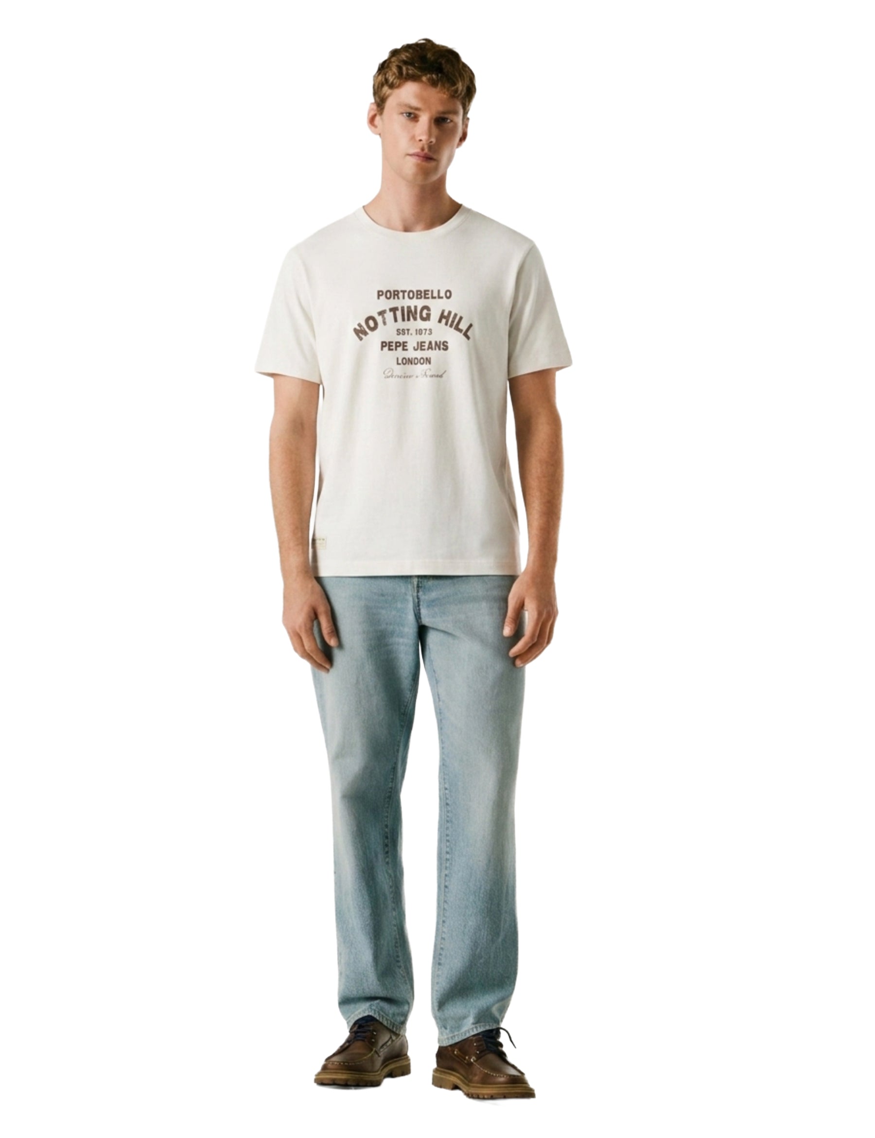 T-shirt Bianco Pepe Jeans