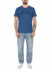 T-shirt Blu Pepe Jeans