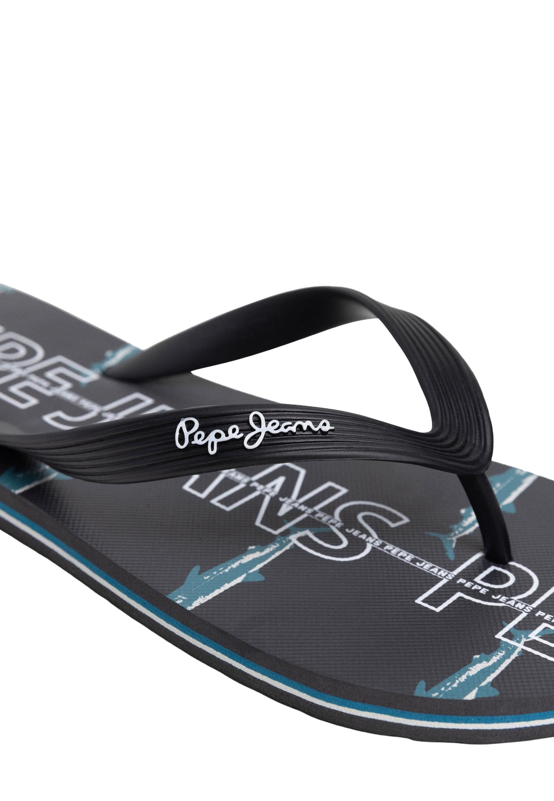 Infradito Nero Pepe Jeans