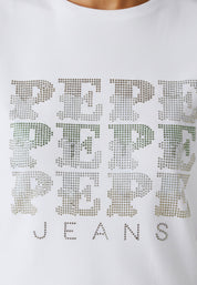 Top e canotte Bianco Pepe Jeans