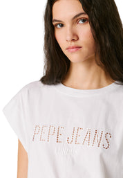 Top e canotte Bianco Pepe Jeans