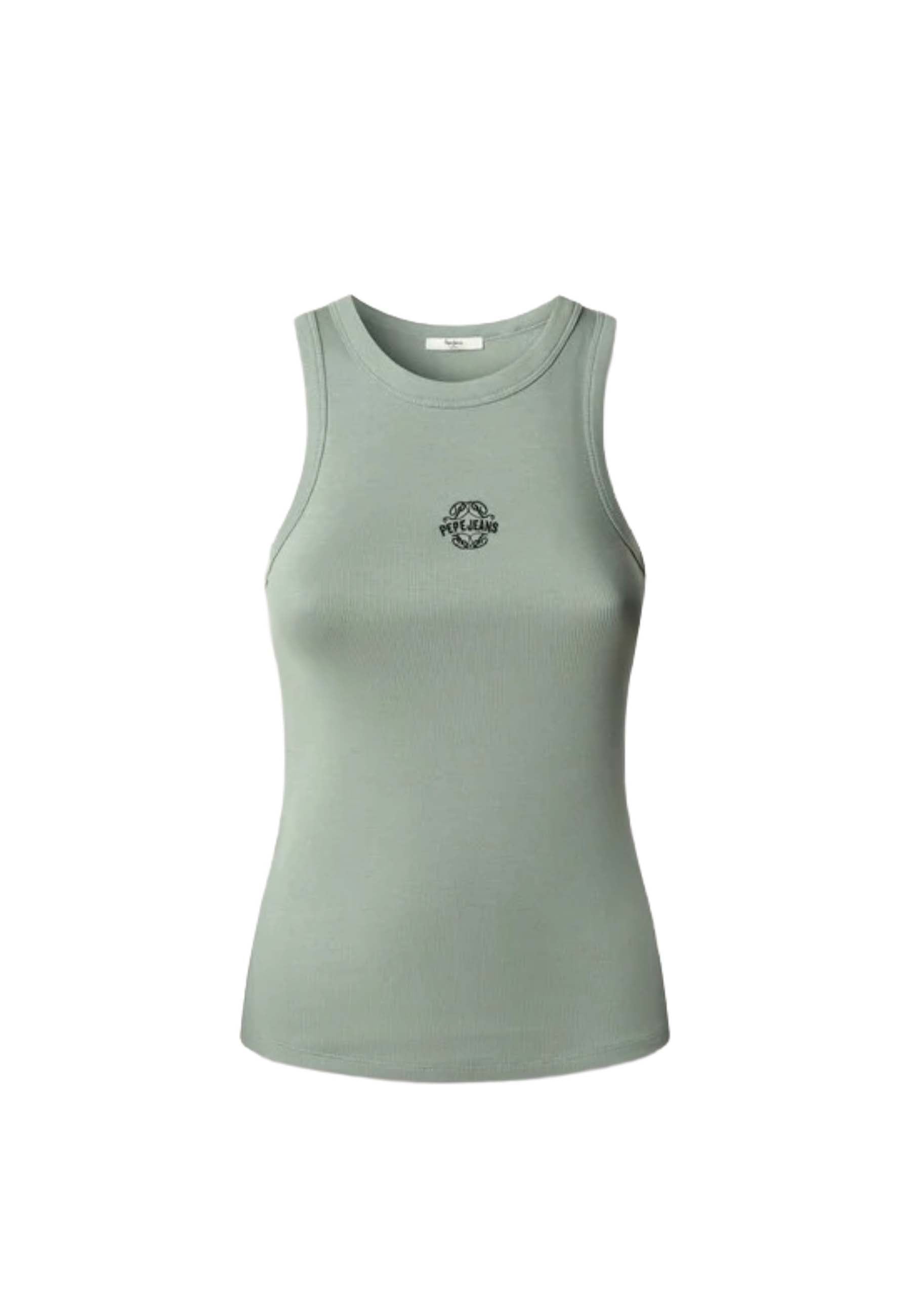 Top e canotte Verde Pepe Jeans