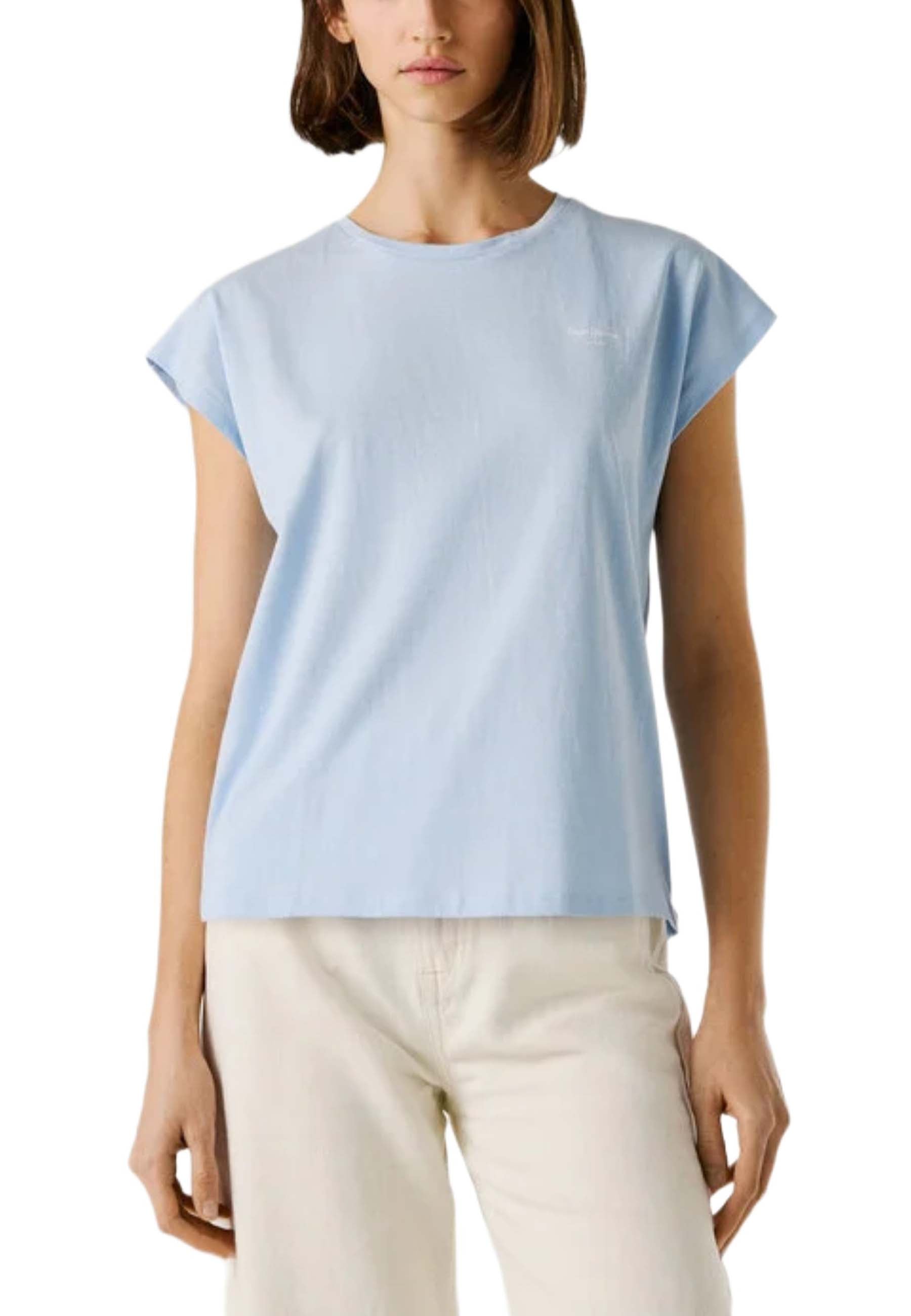 T-shirt Celeste Pepe Jeans