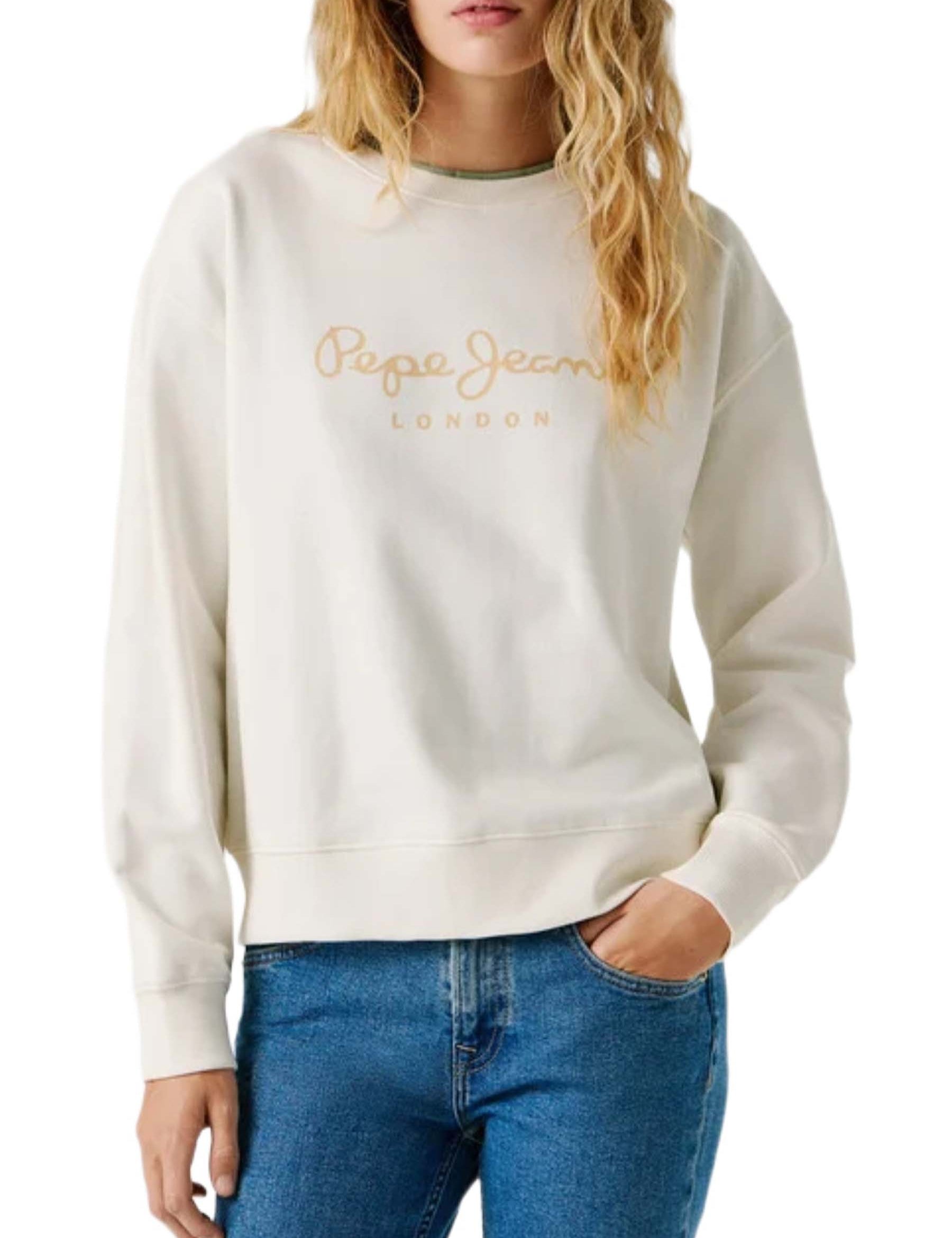 Felpe Bianco Pepe Jeans