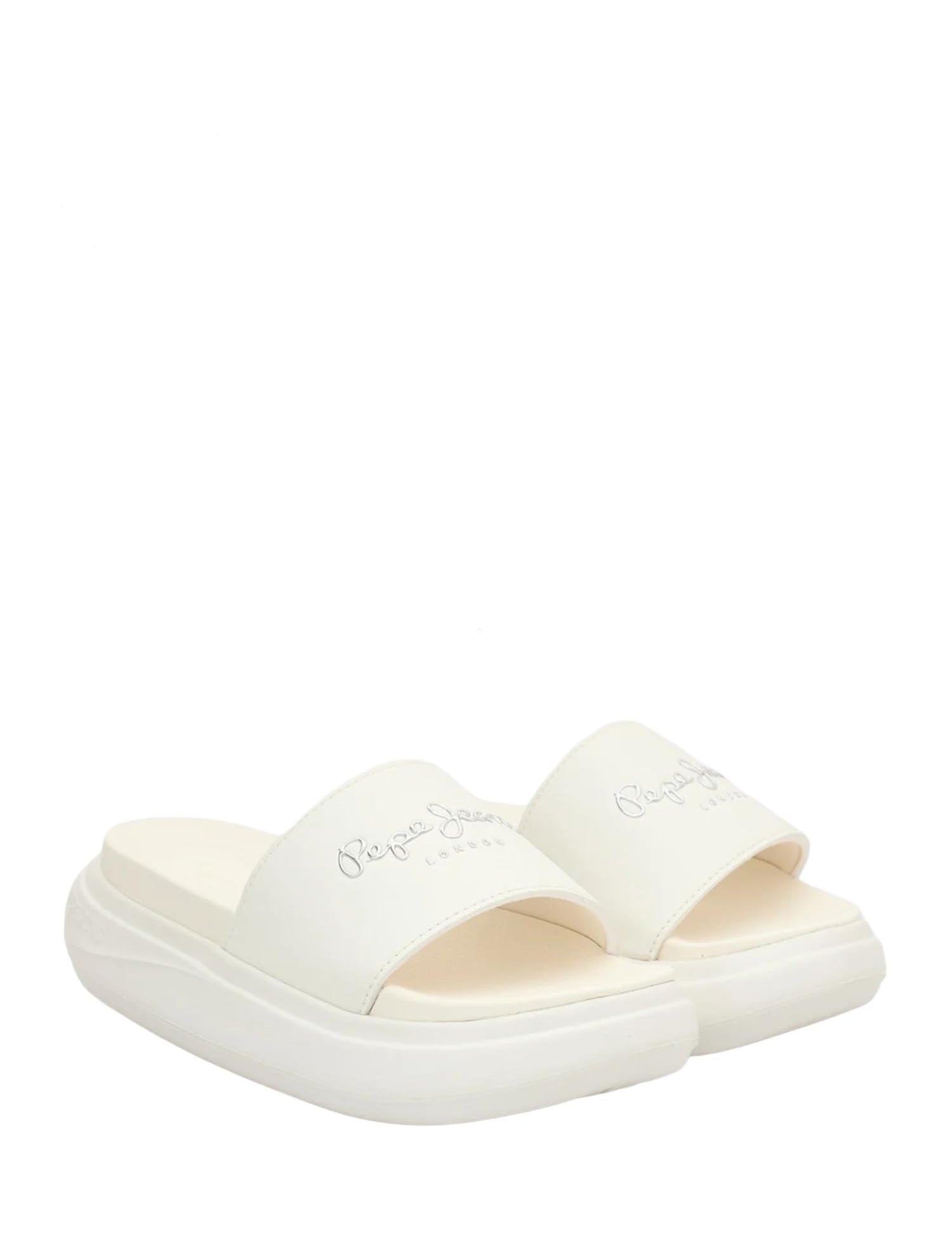 Ciabatte Bianco Pepe Jeans