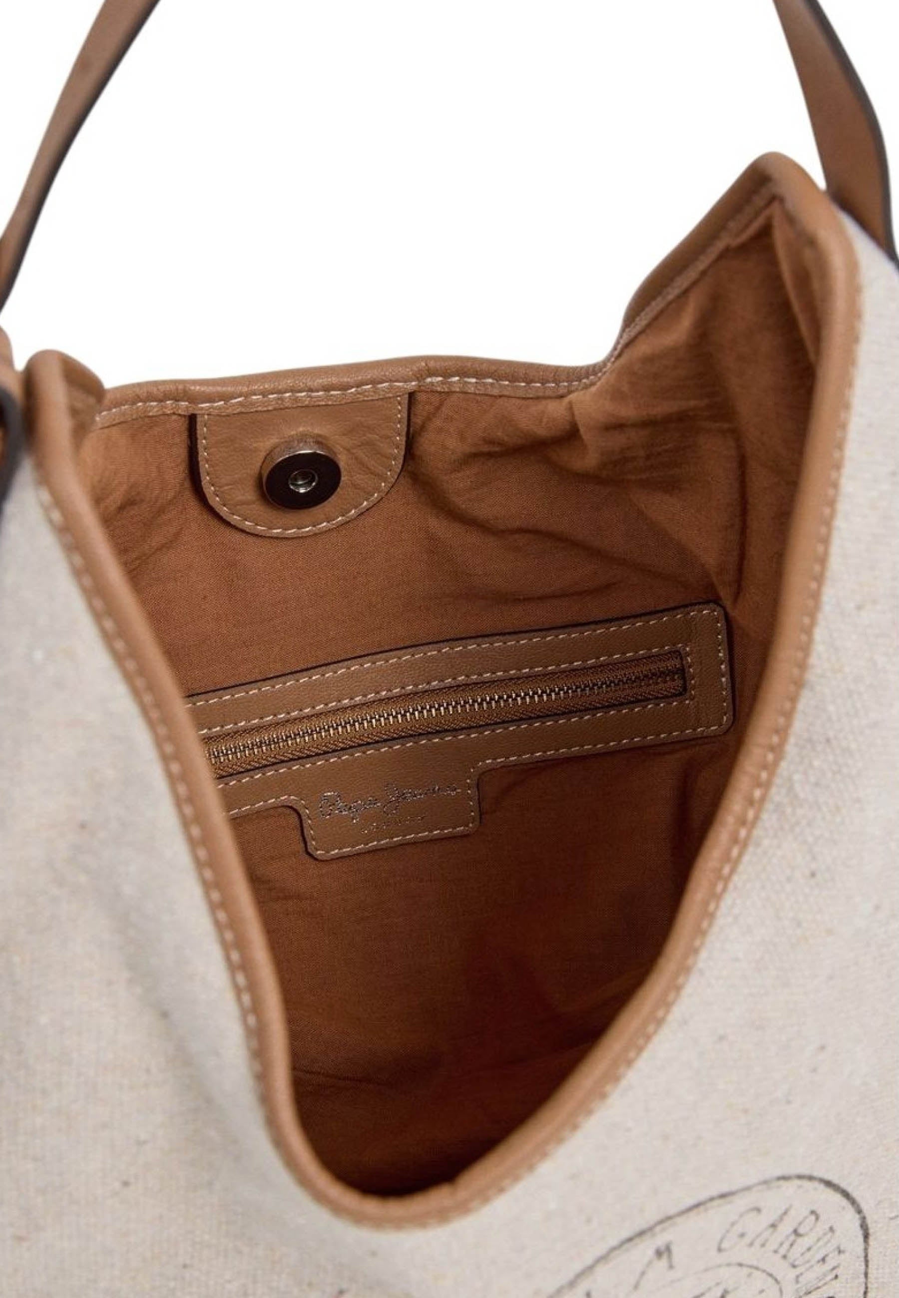 Borse a spalla Beige Pepe Jeans