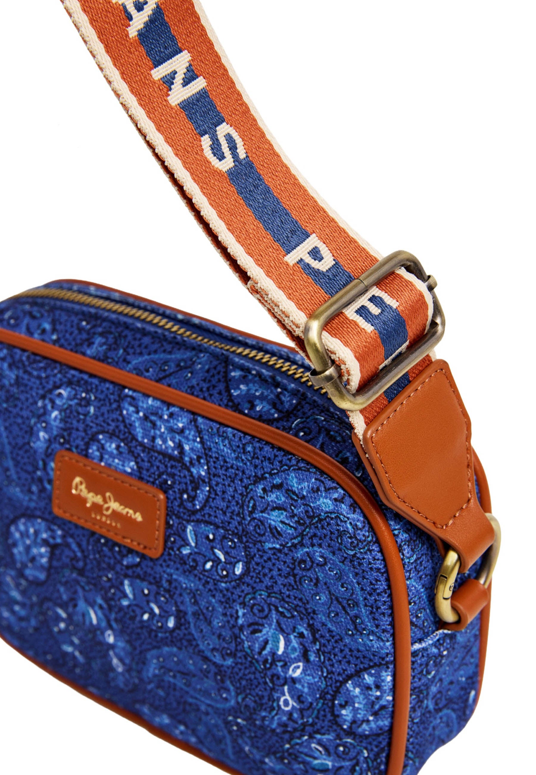 Tracolla Blu Pepe Jeans