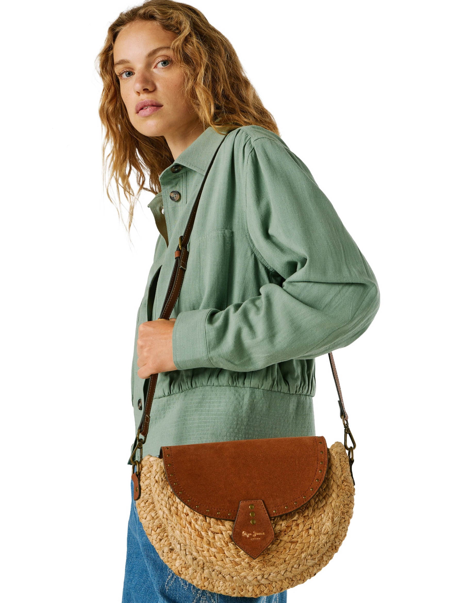 Tracolla Marrone Pepe Jeans
