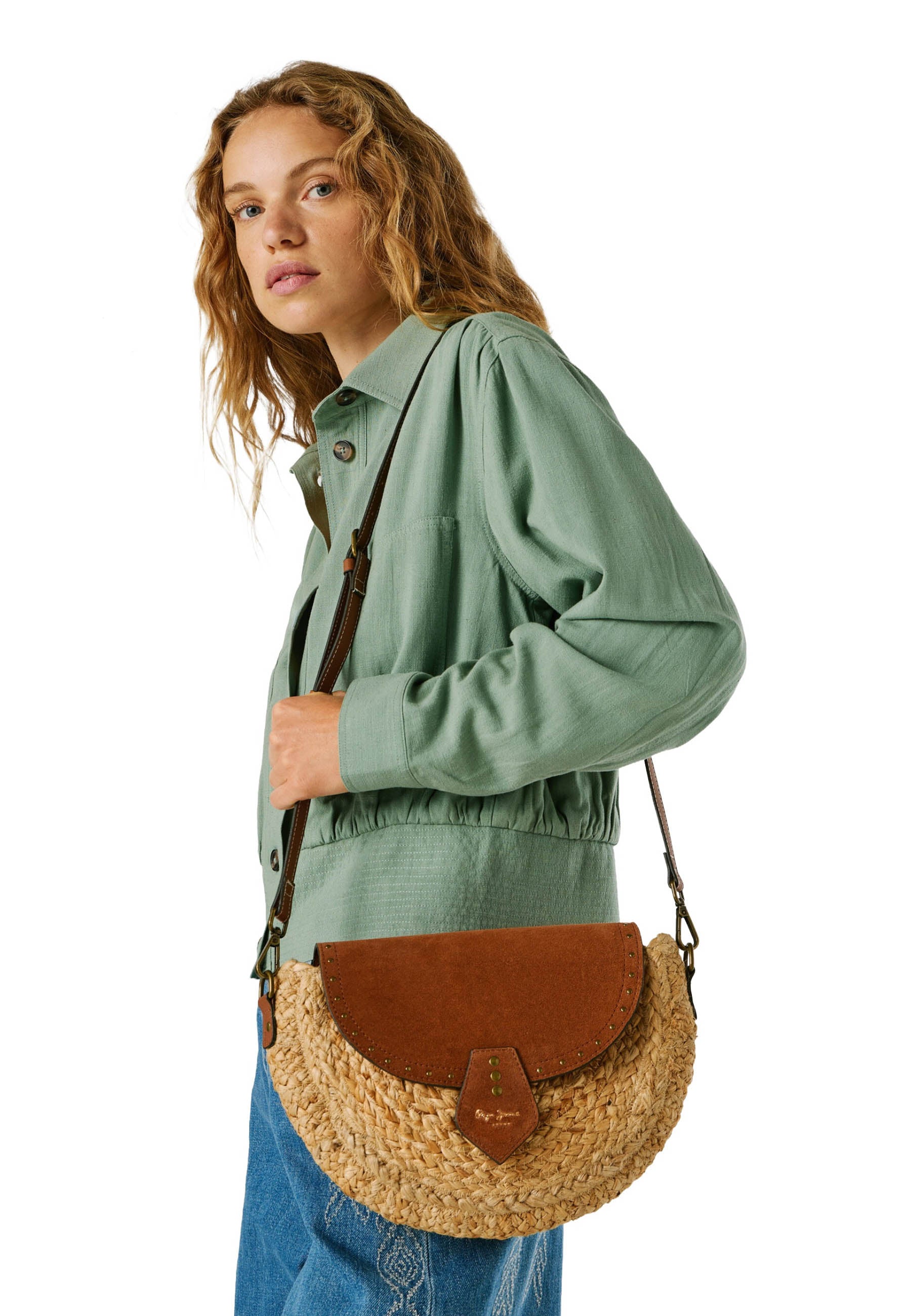 Tracolla Marrone Pepe Jeans