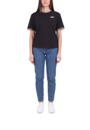T-shirt Nero Marrone Puma