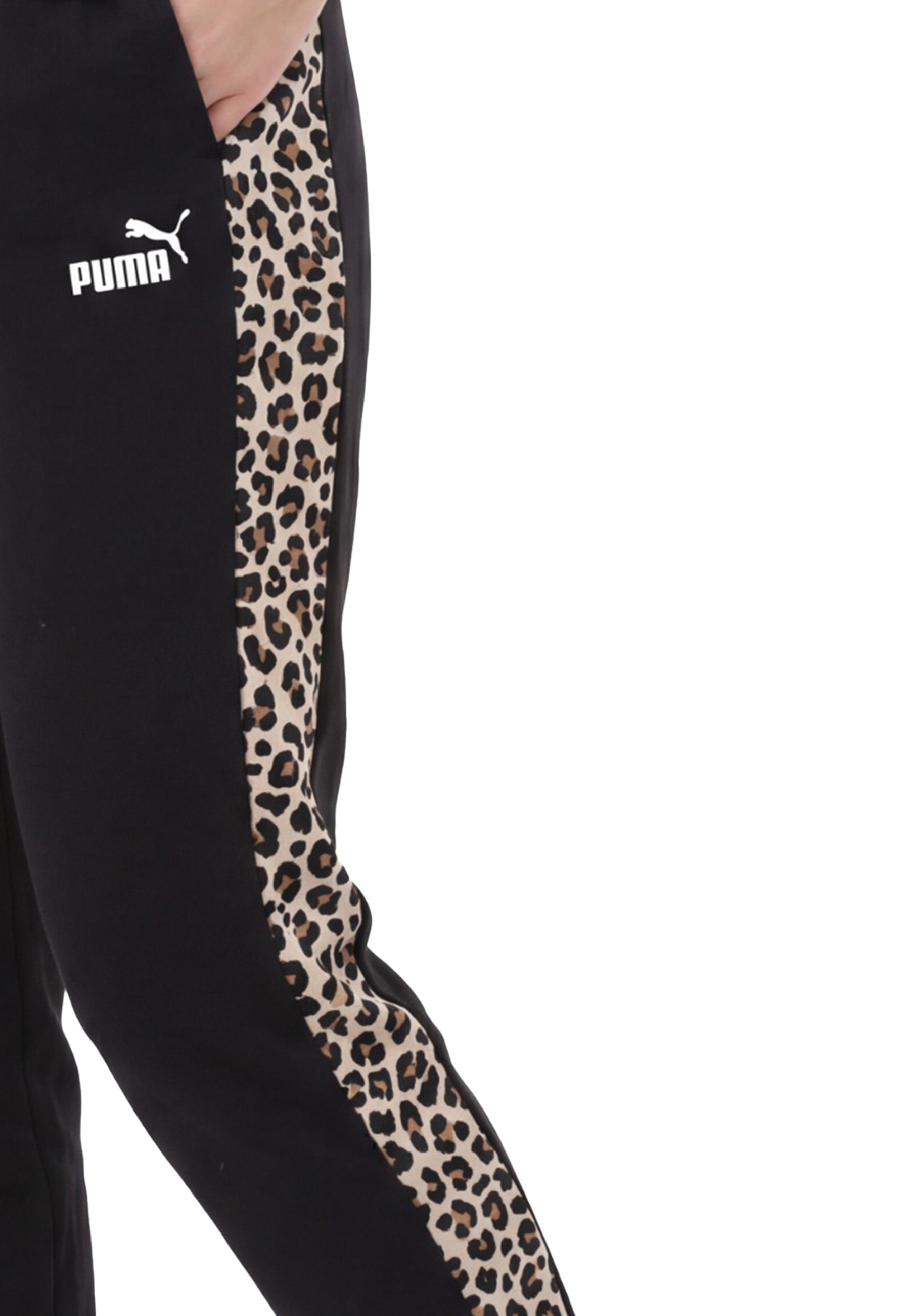 Pantaloni Nero Marrone Puma