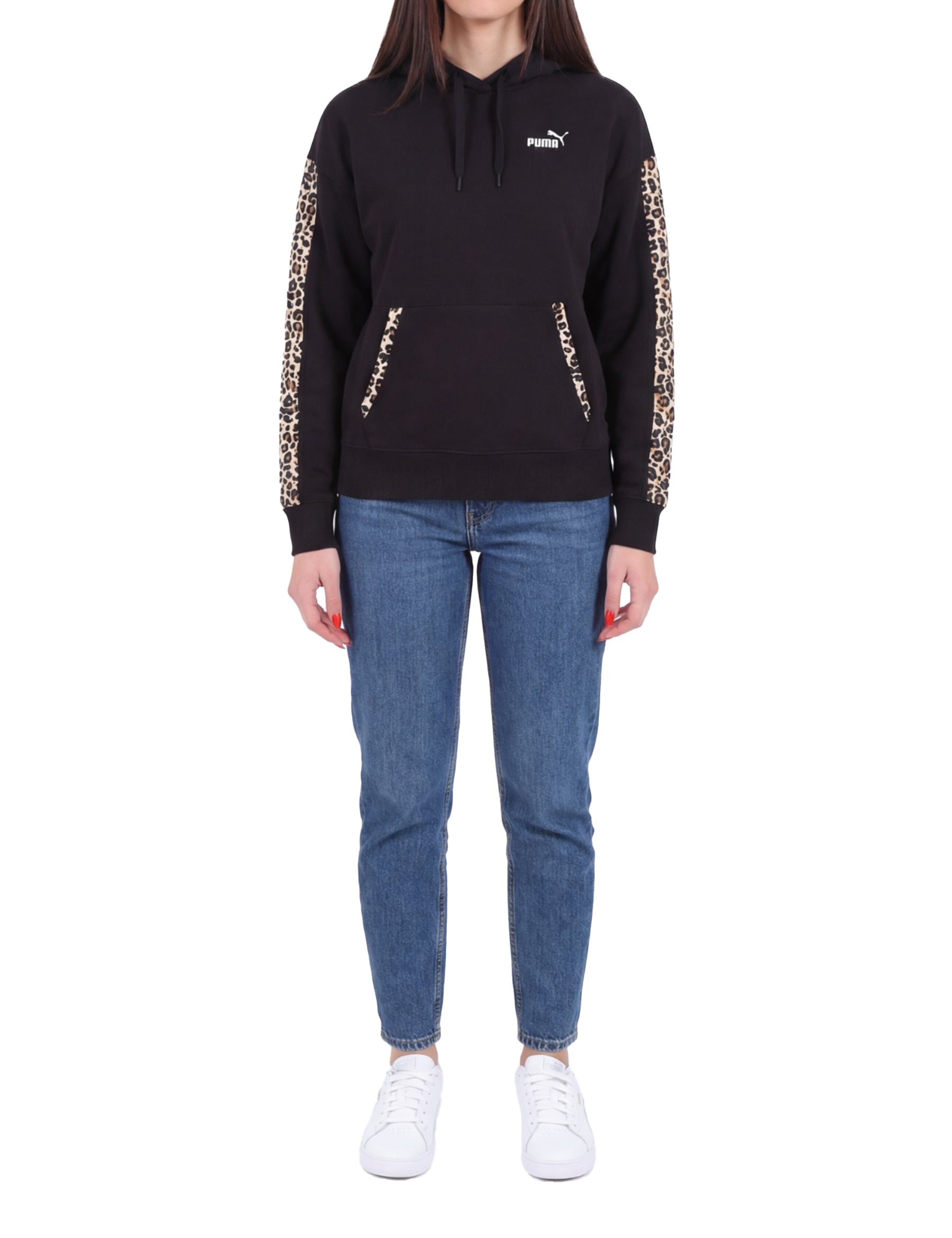 Felpe Nero Marrone Puma