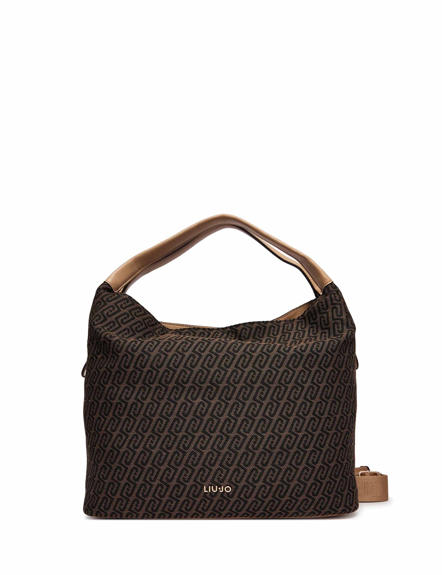 Borse a spalla Nero Beige Liu-jo