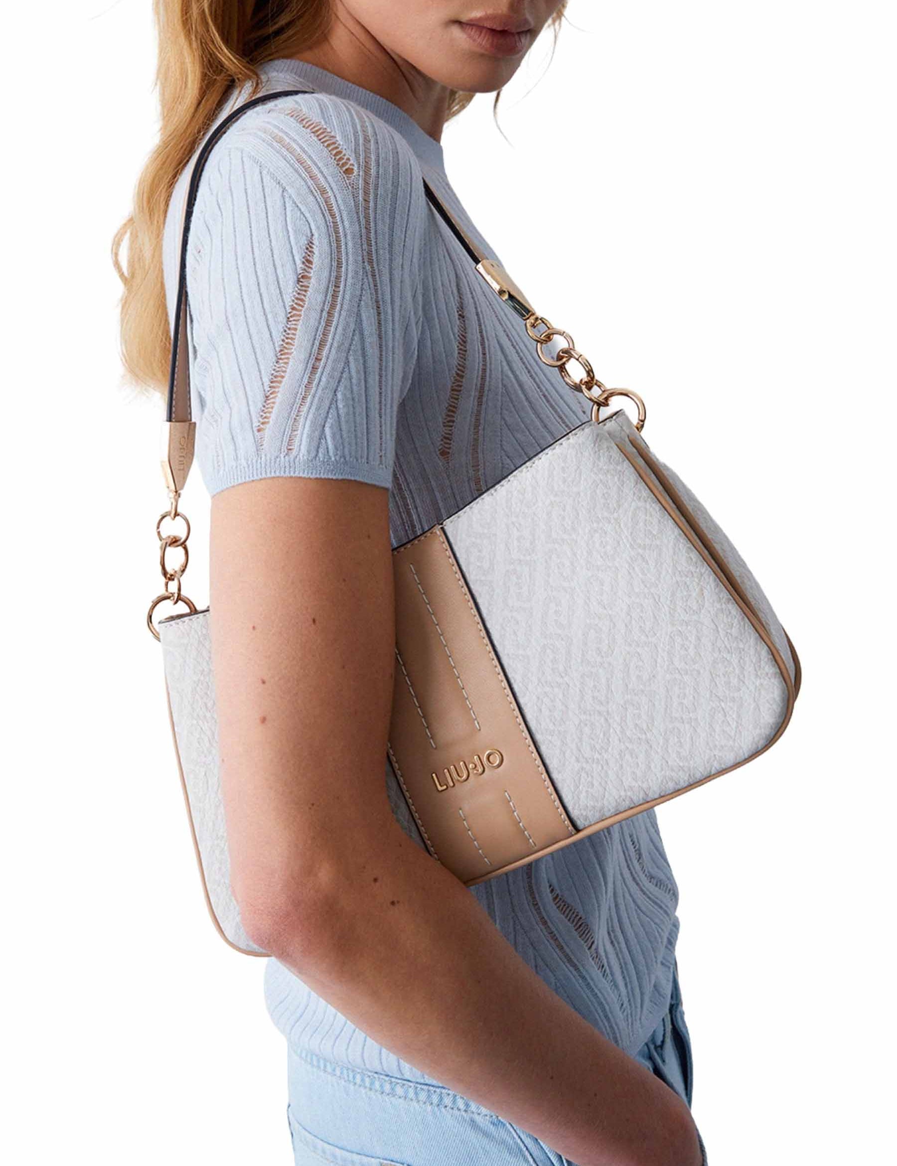 Borse a spalla Beige Liu-jo