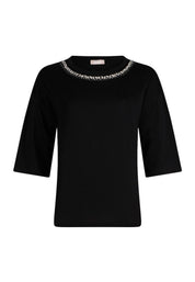 T-shirt Nero Liu-jo