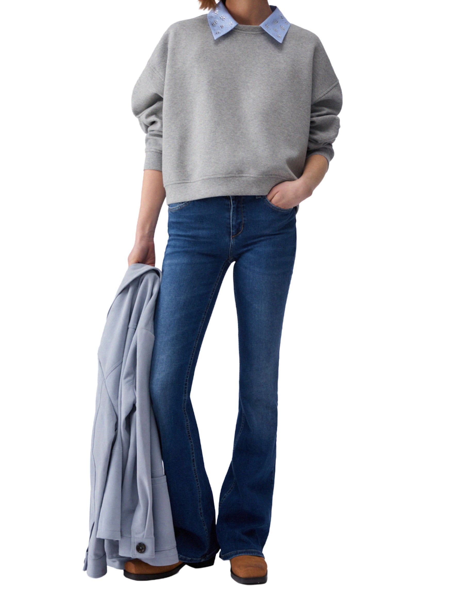 Maglioncini Grigio Liu-jo