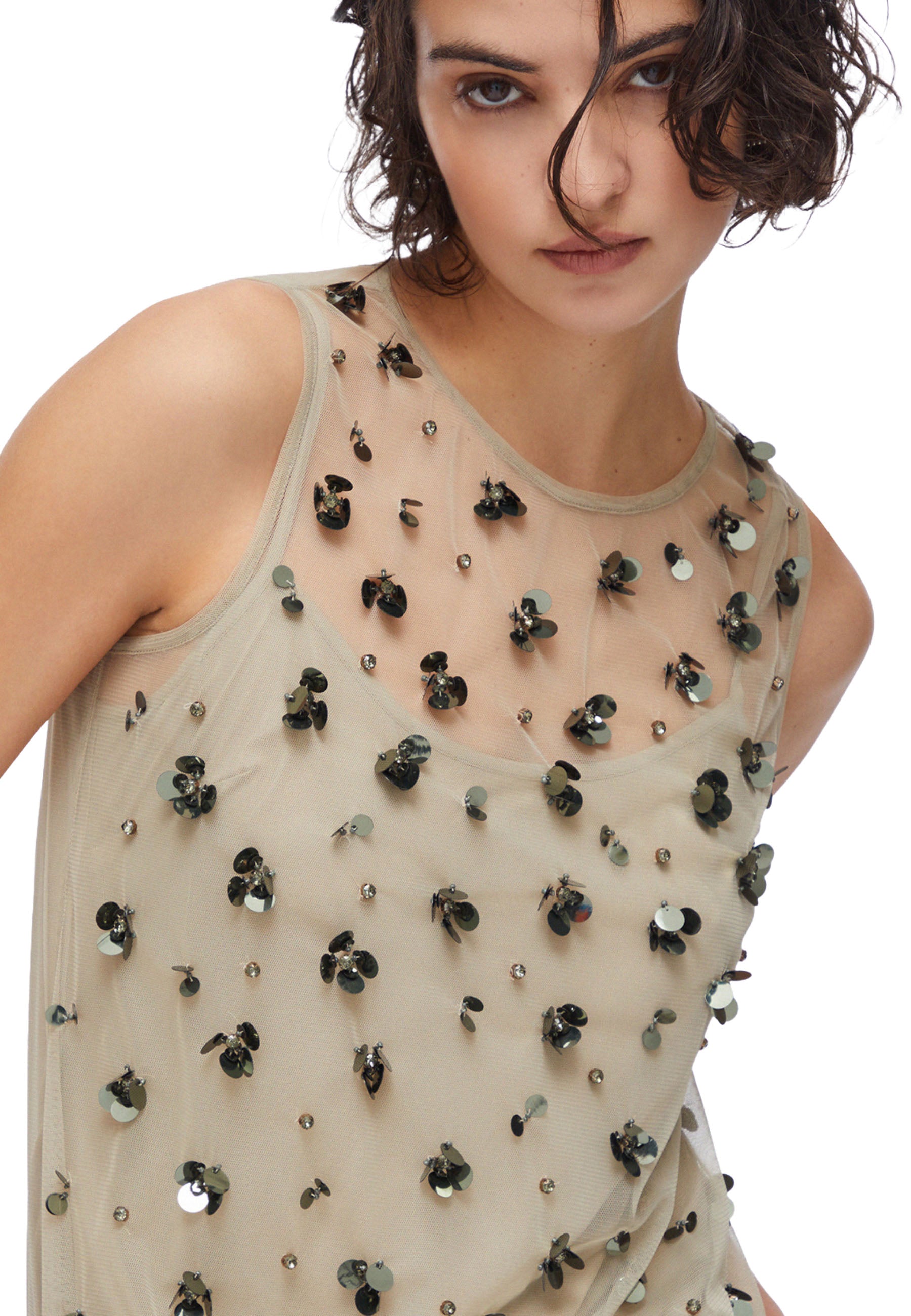 Top e canotte Beige Liu-jo