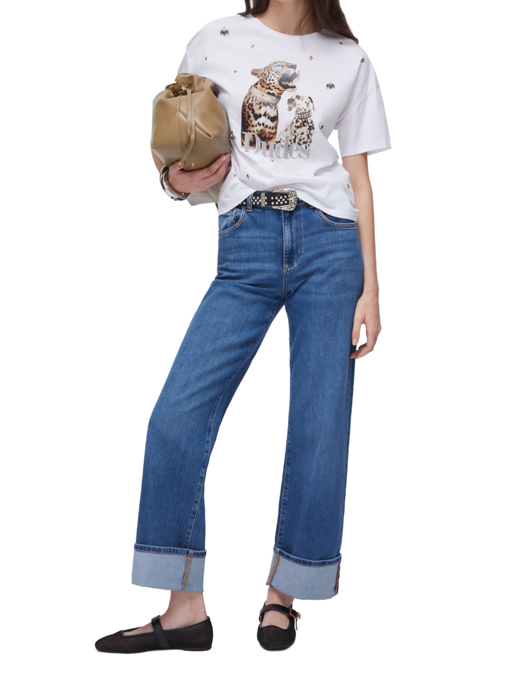 T-shirt Bianco Liu-jo