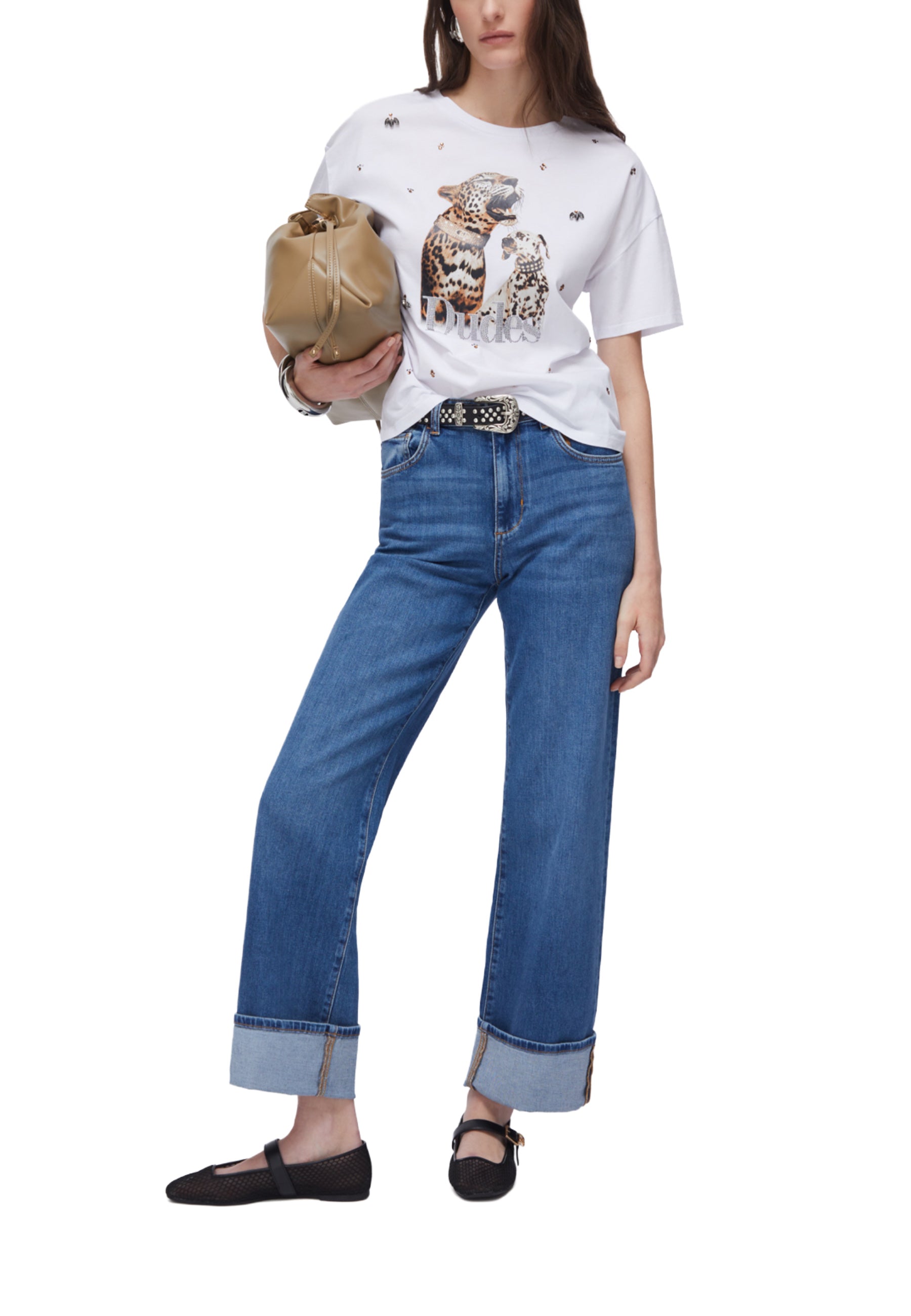 T-shirt Bianco Liu-jo