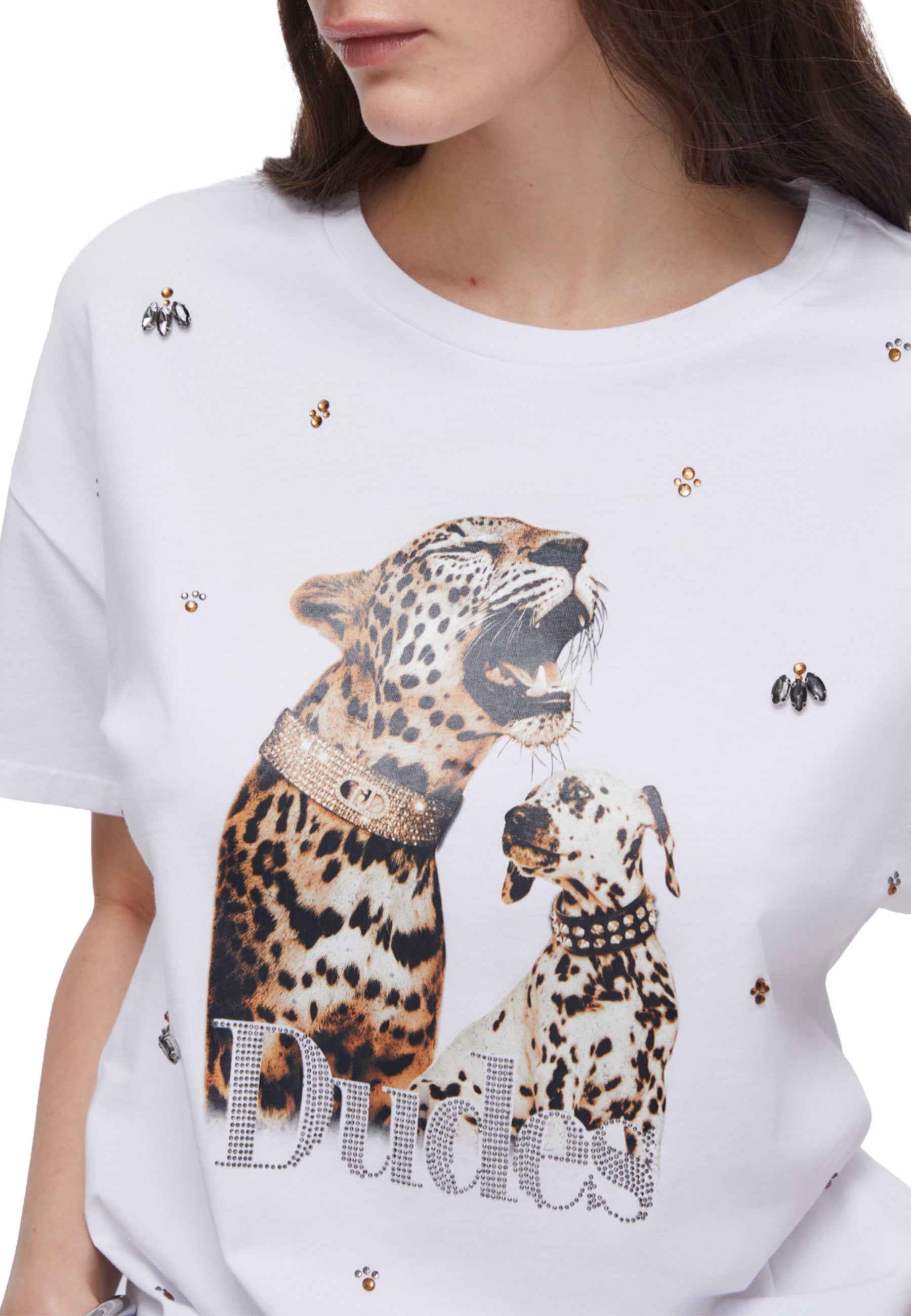 T-shirt Bianco Liu-jo
