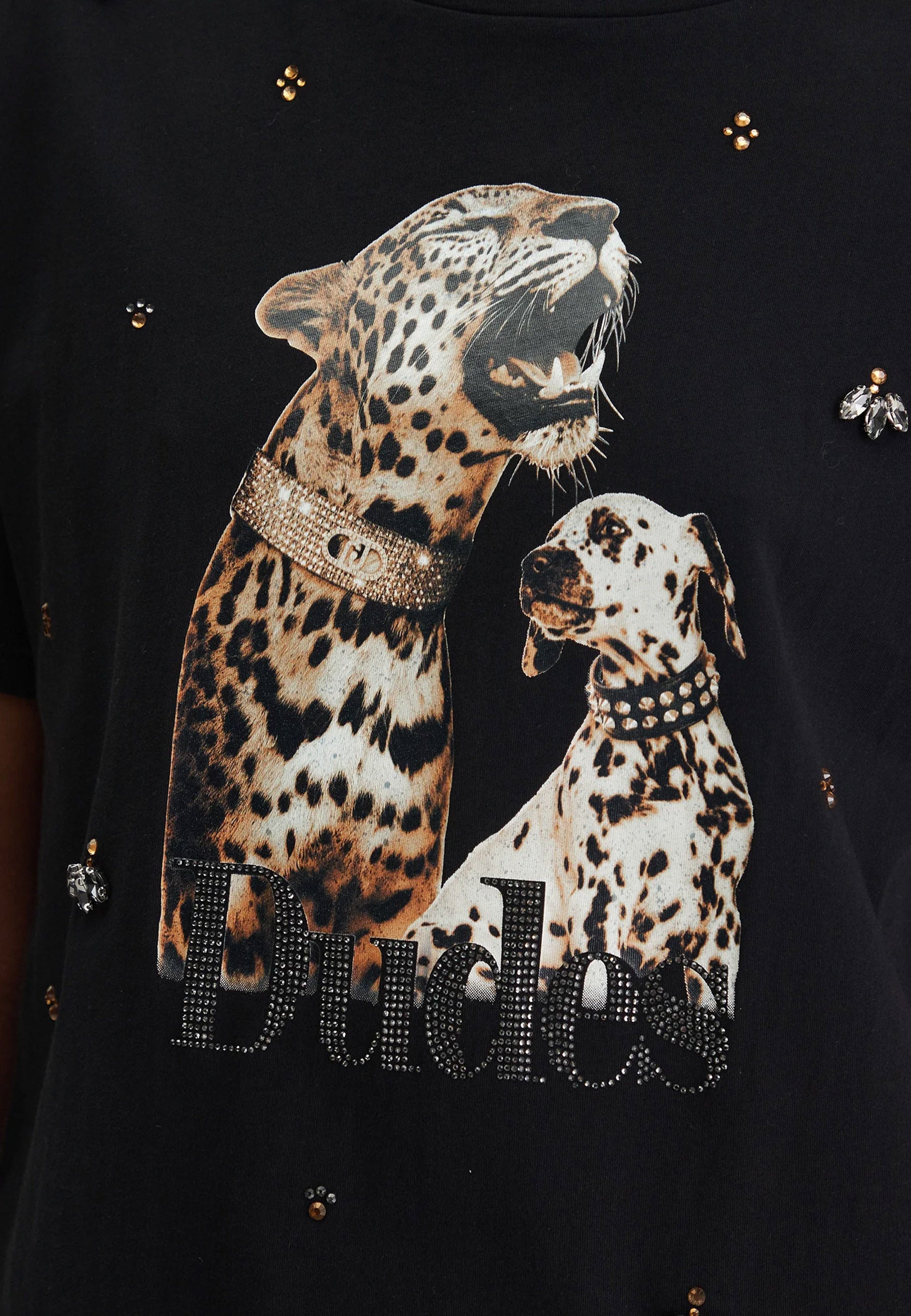 T-shirt Nero Liu-jo