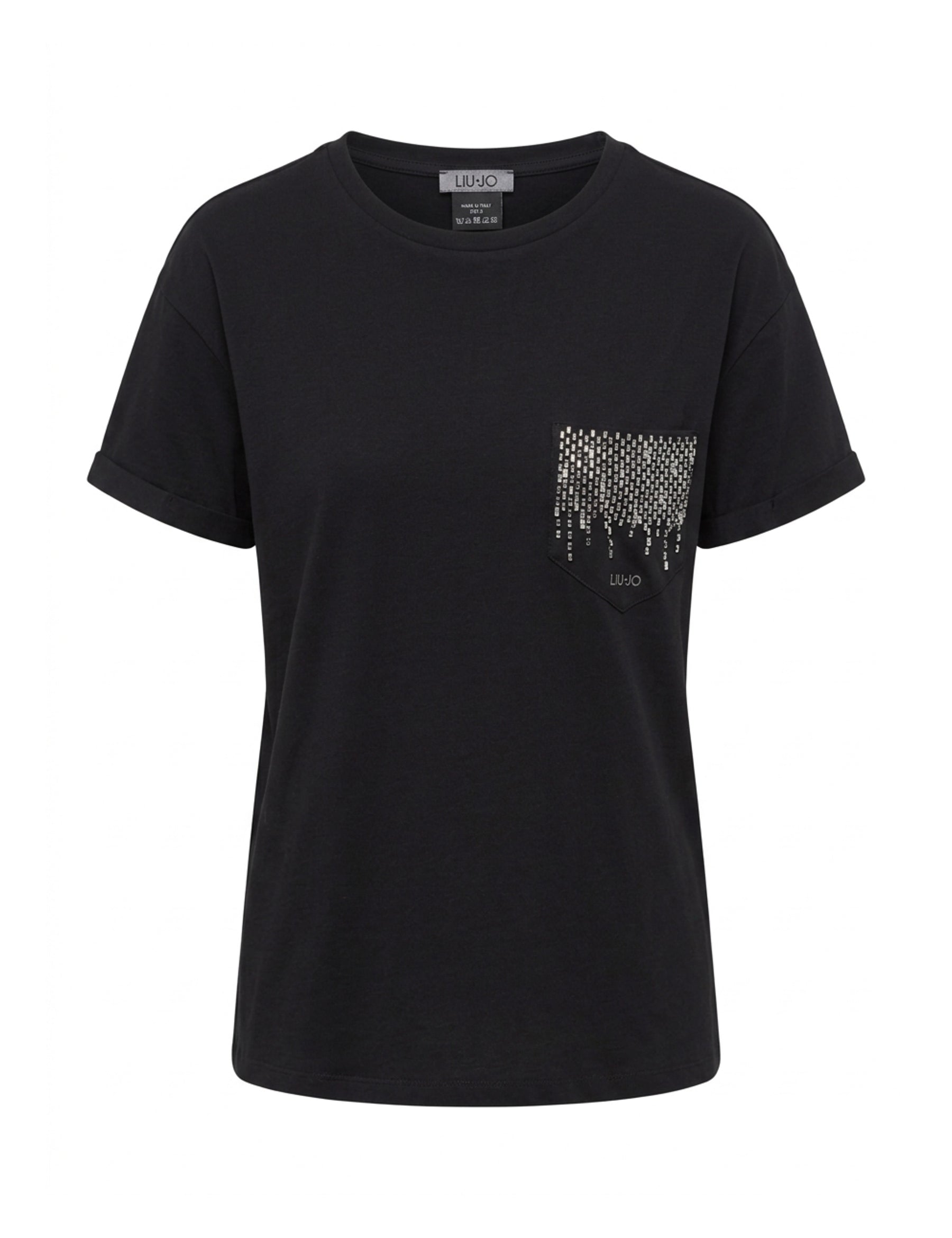 T-shirt Nero Liu-jo