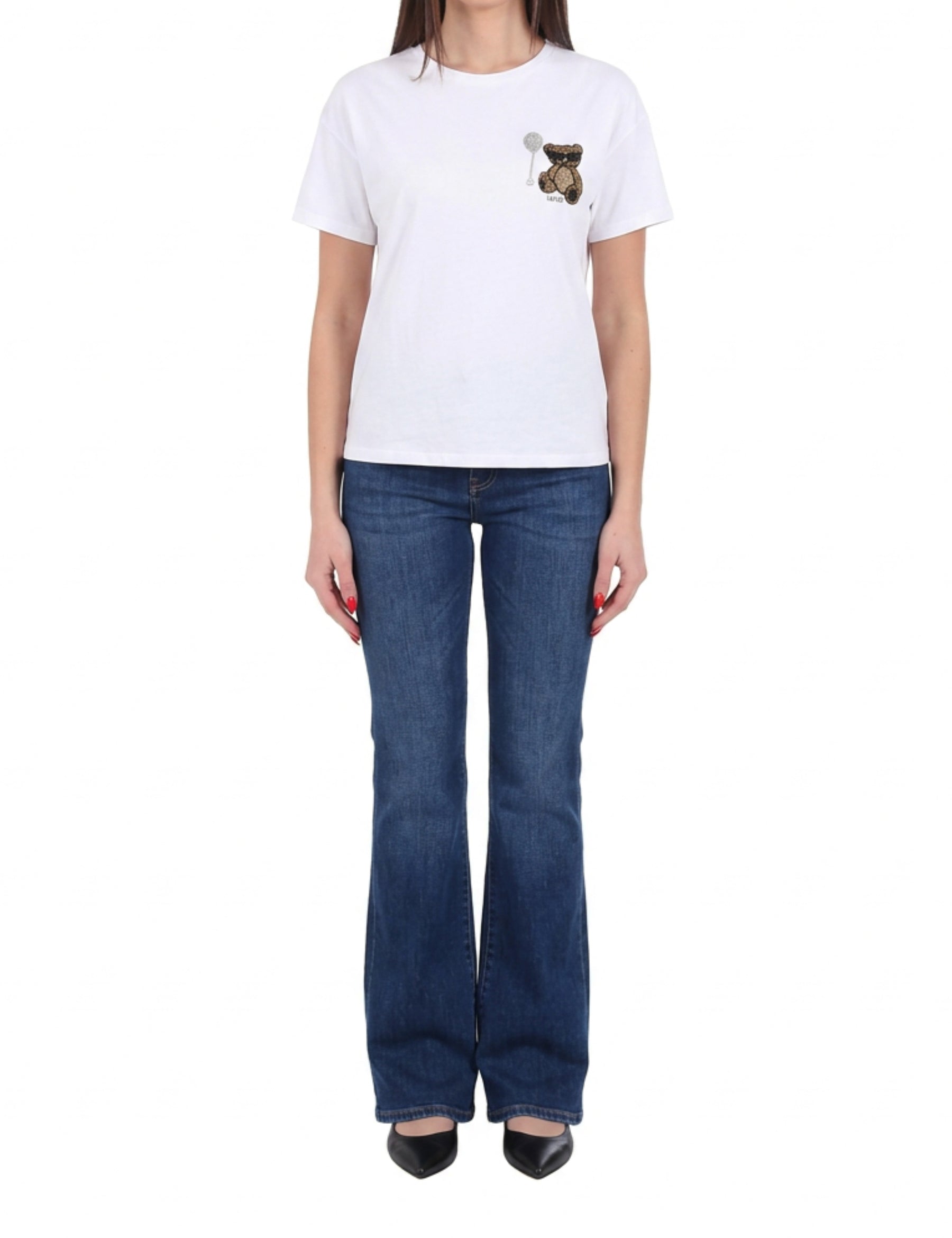 T-shirt Bianco Liu-jo