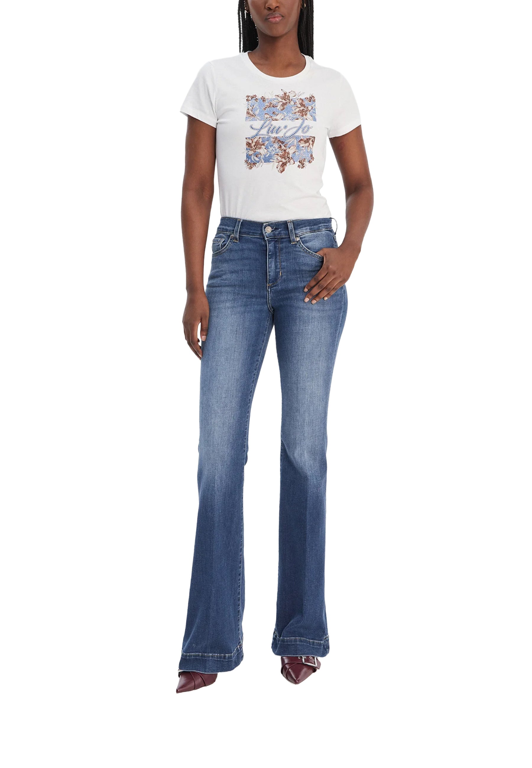 T-shirt Bianco Liu-jo