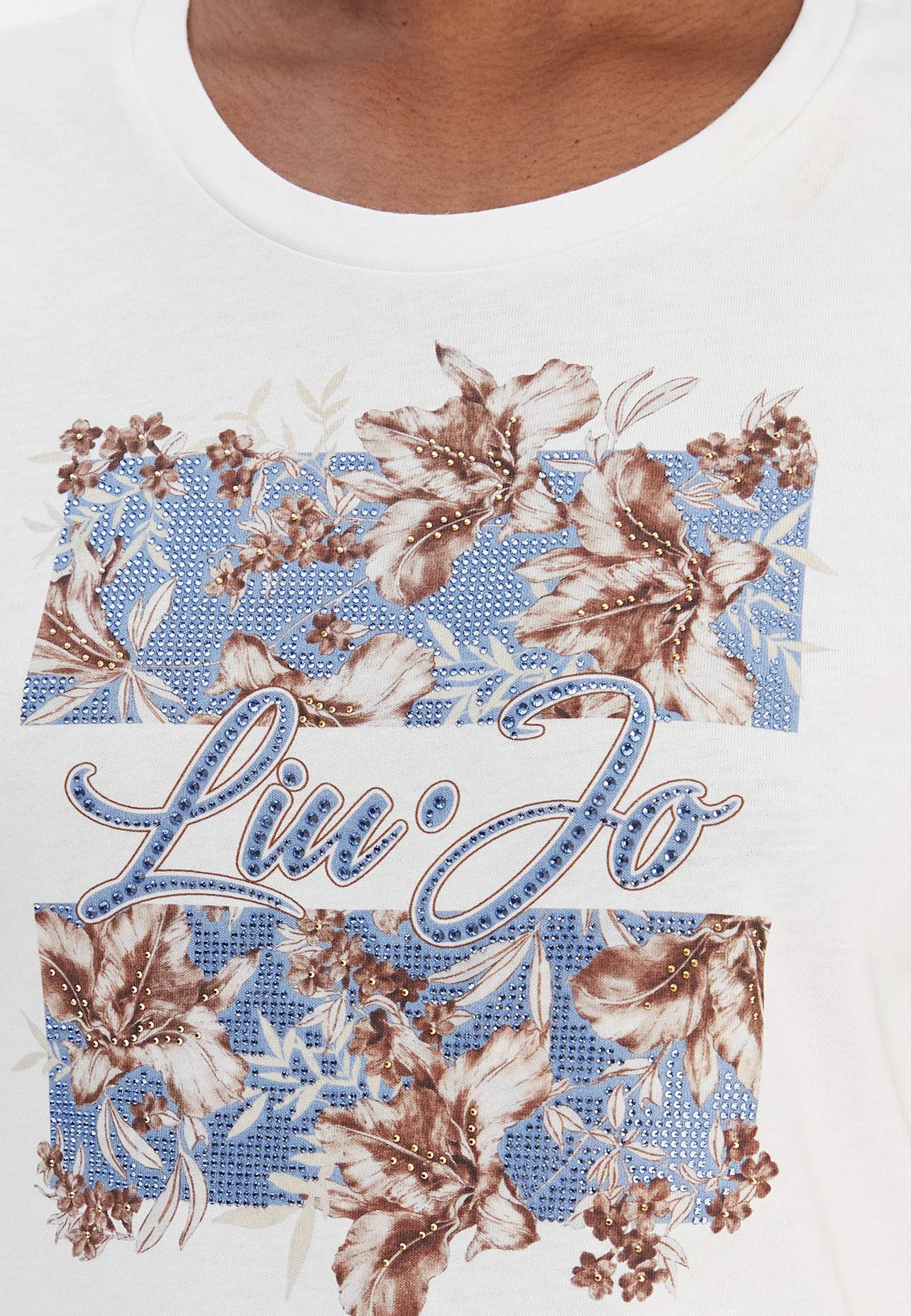 T-shirt Bianco Liu-jo