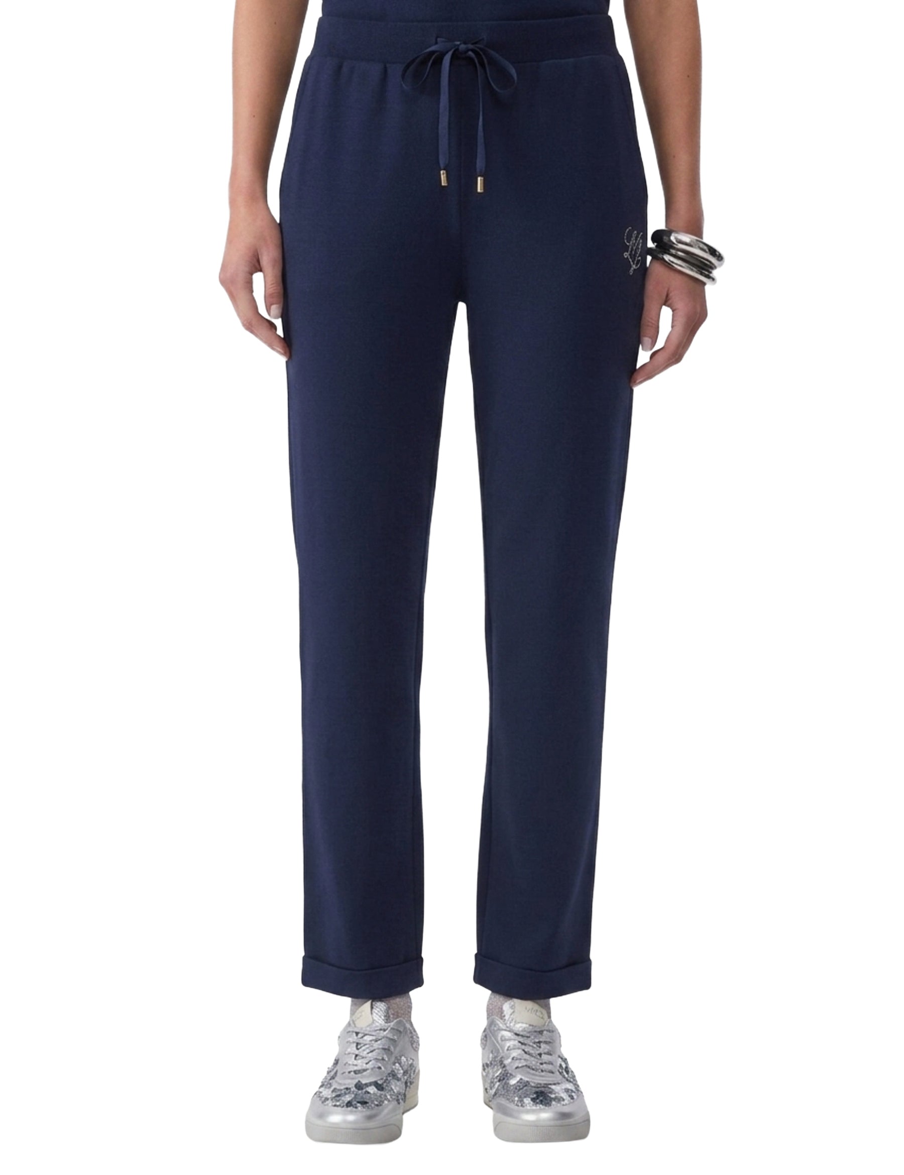 Pantaloni sportivi Blu Liu-jo