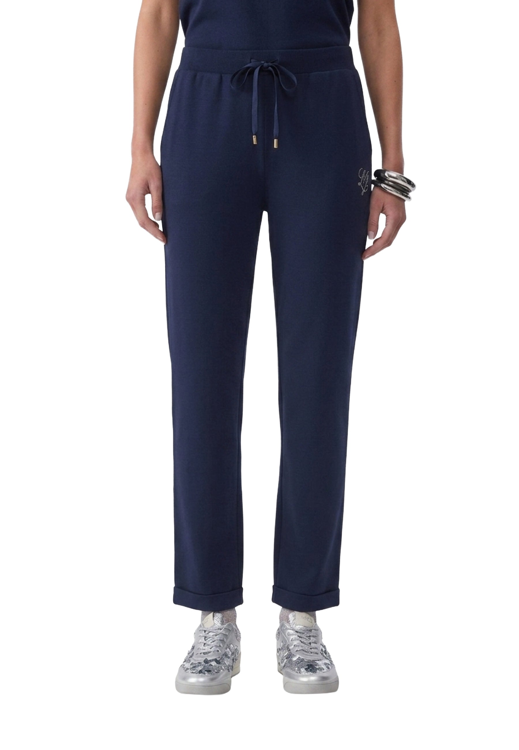Pantaloni sportivi Blu Liu-jo