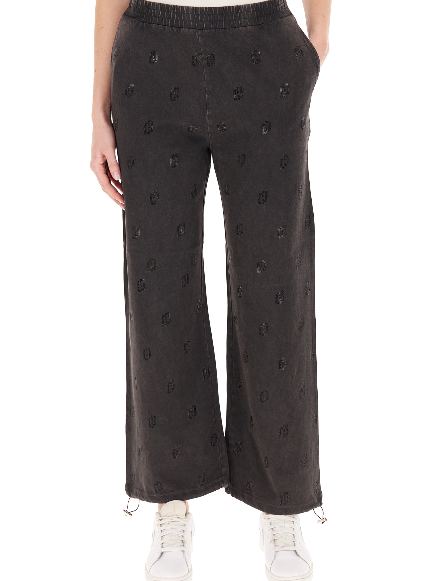 Pantaloni Grigio Nero Liu-jo