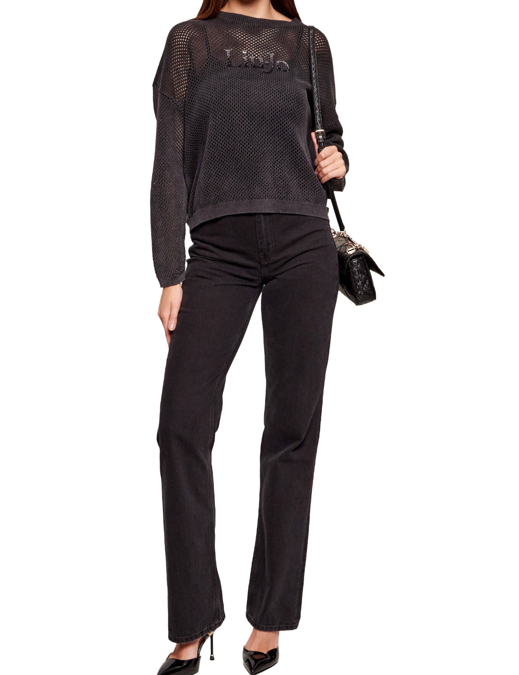 Maglioncini Nero Liu-jo