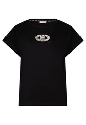 T-shirt Nero Liu-jo