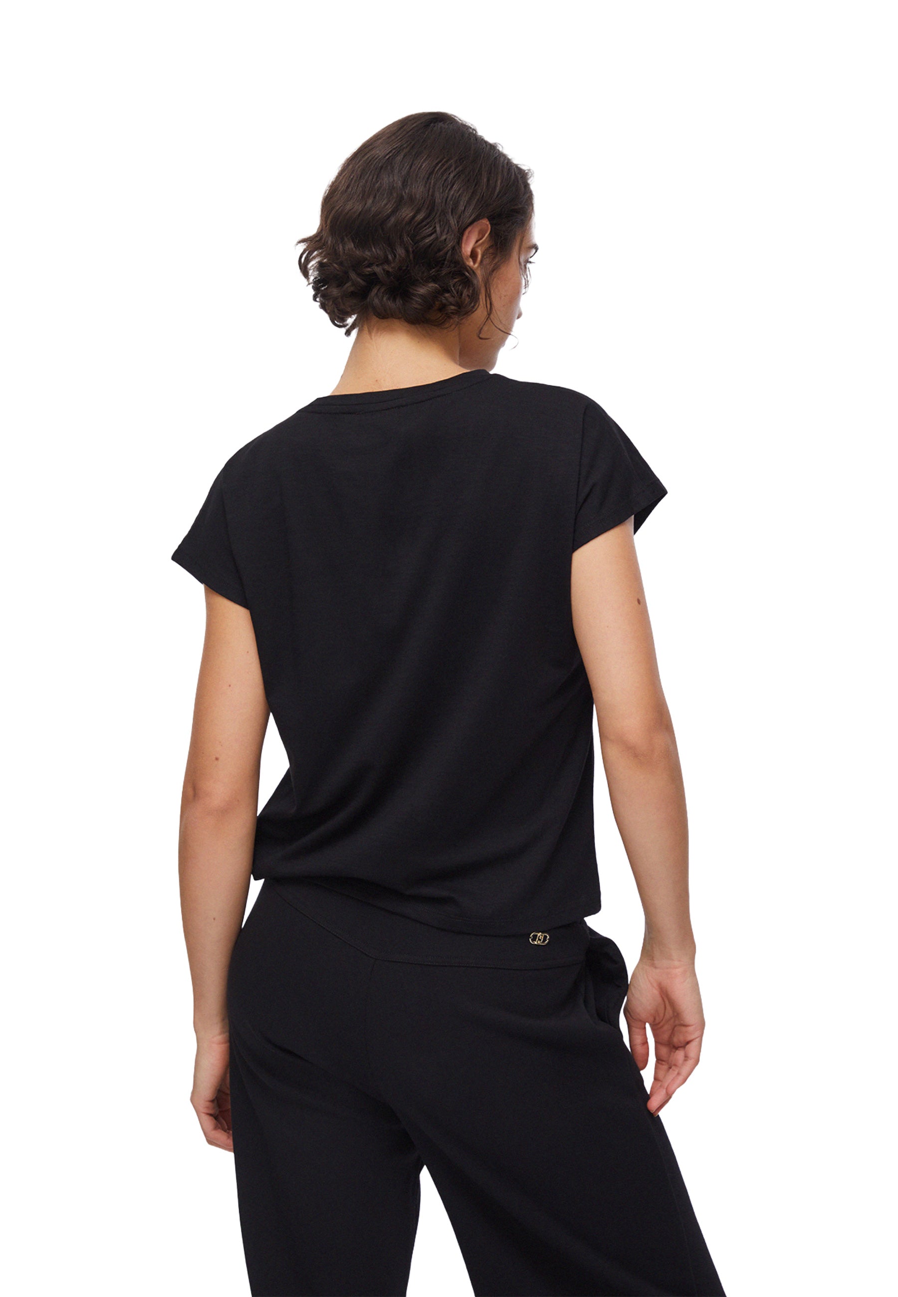 T-shirt Nero Liu-jo