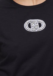 T-shirt Nero Liu-jo