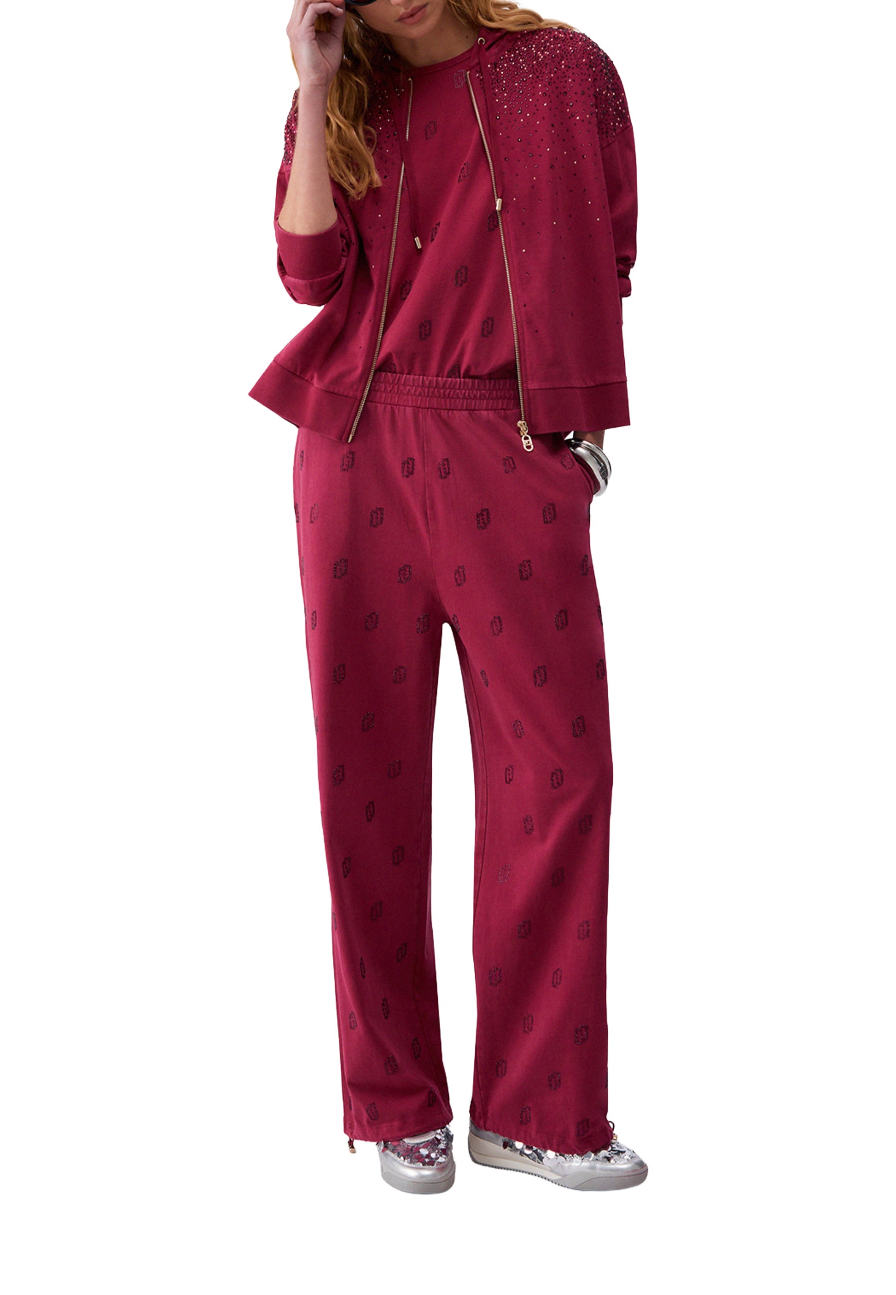 Felpe Bordeaux Liu-jo