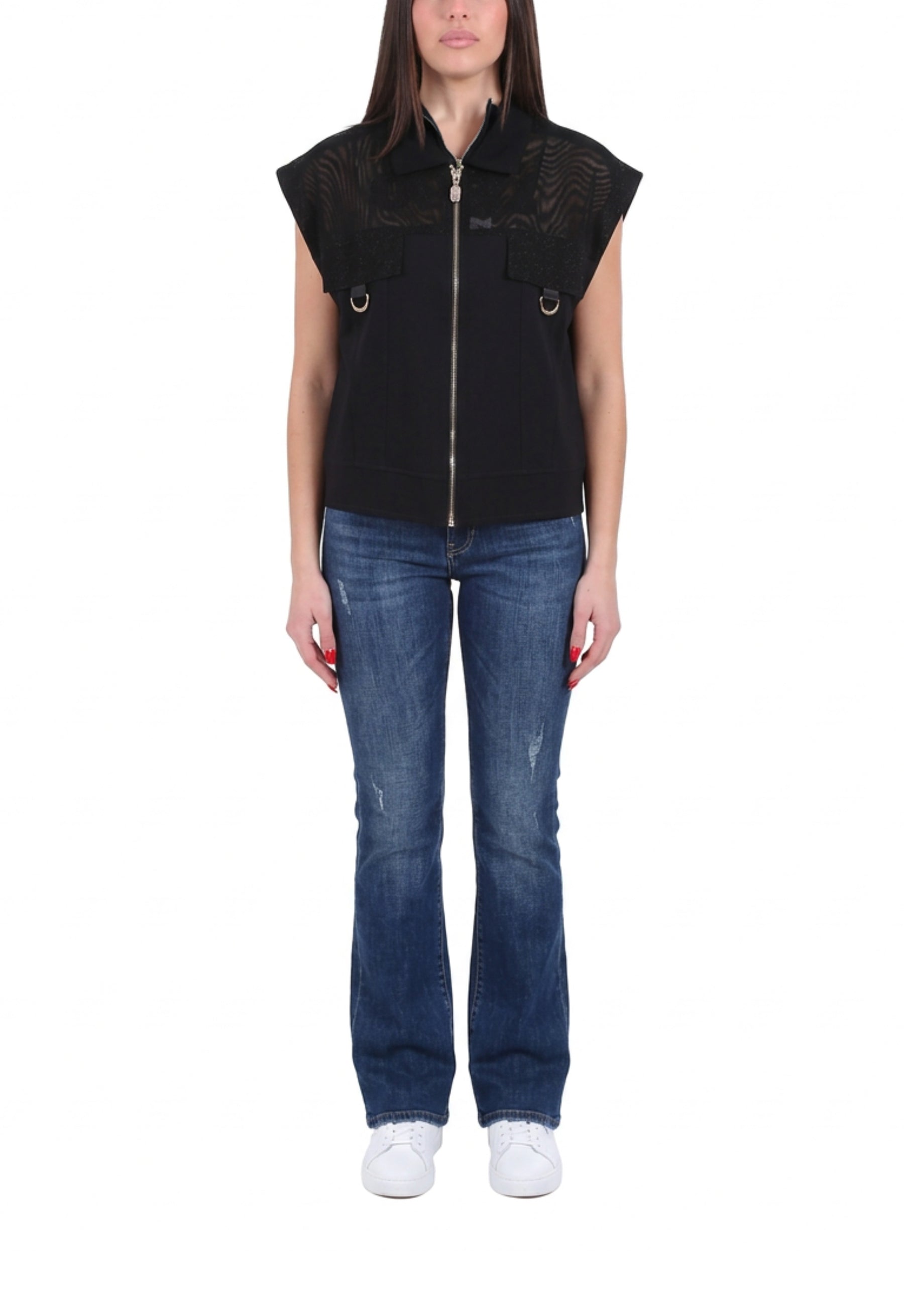 Gilet Nero Liu-jo