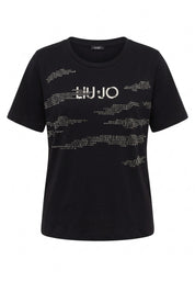 T-shirt Nero Liu-jo